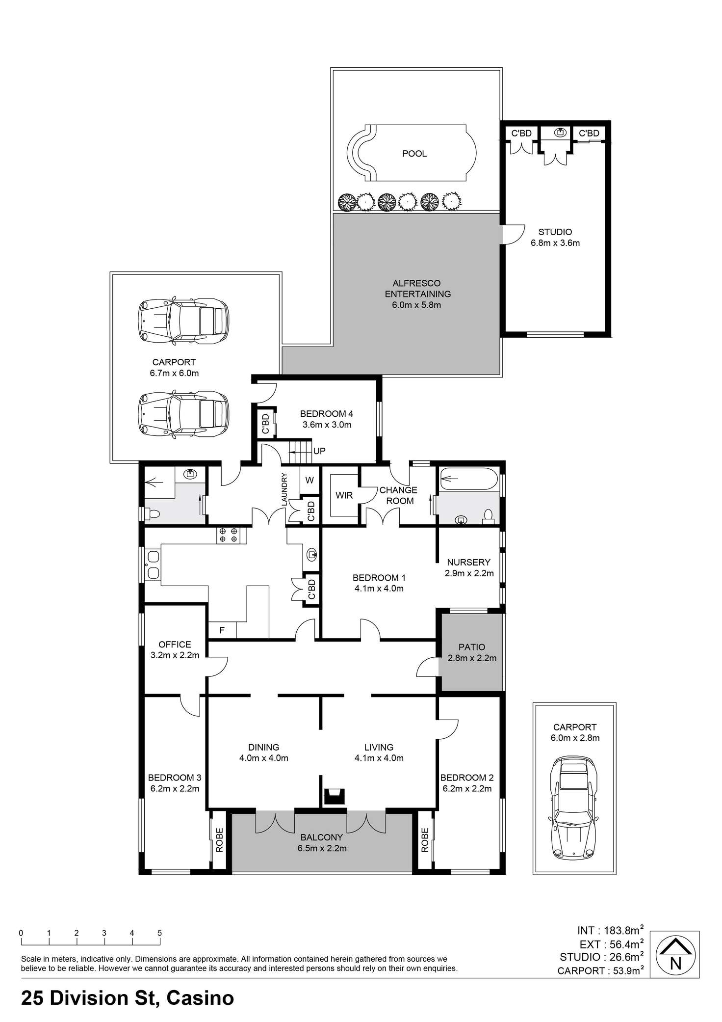 Floorplan of Homely house listing, 25 Division Street, Casino NSW 2470