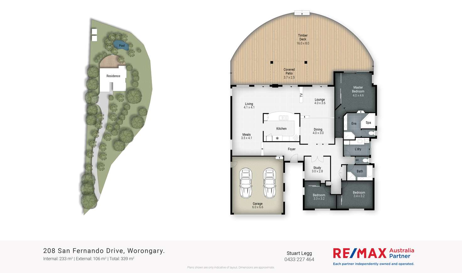 Floorplan of Homely house listing, 208 San Fernando Drive, Worongary QLD 4213