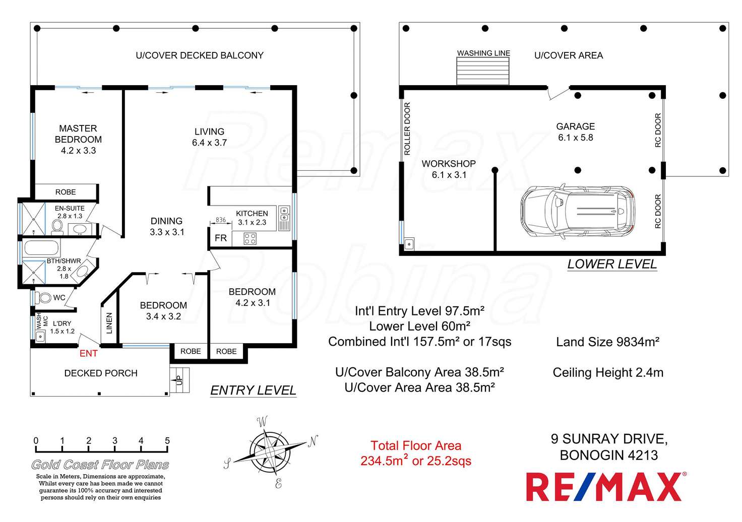 Floorplan of Homely house listing, 9 Sunray Drive, Bonogin QLD 4213