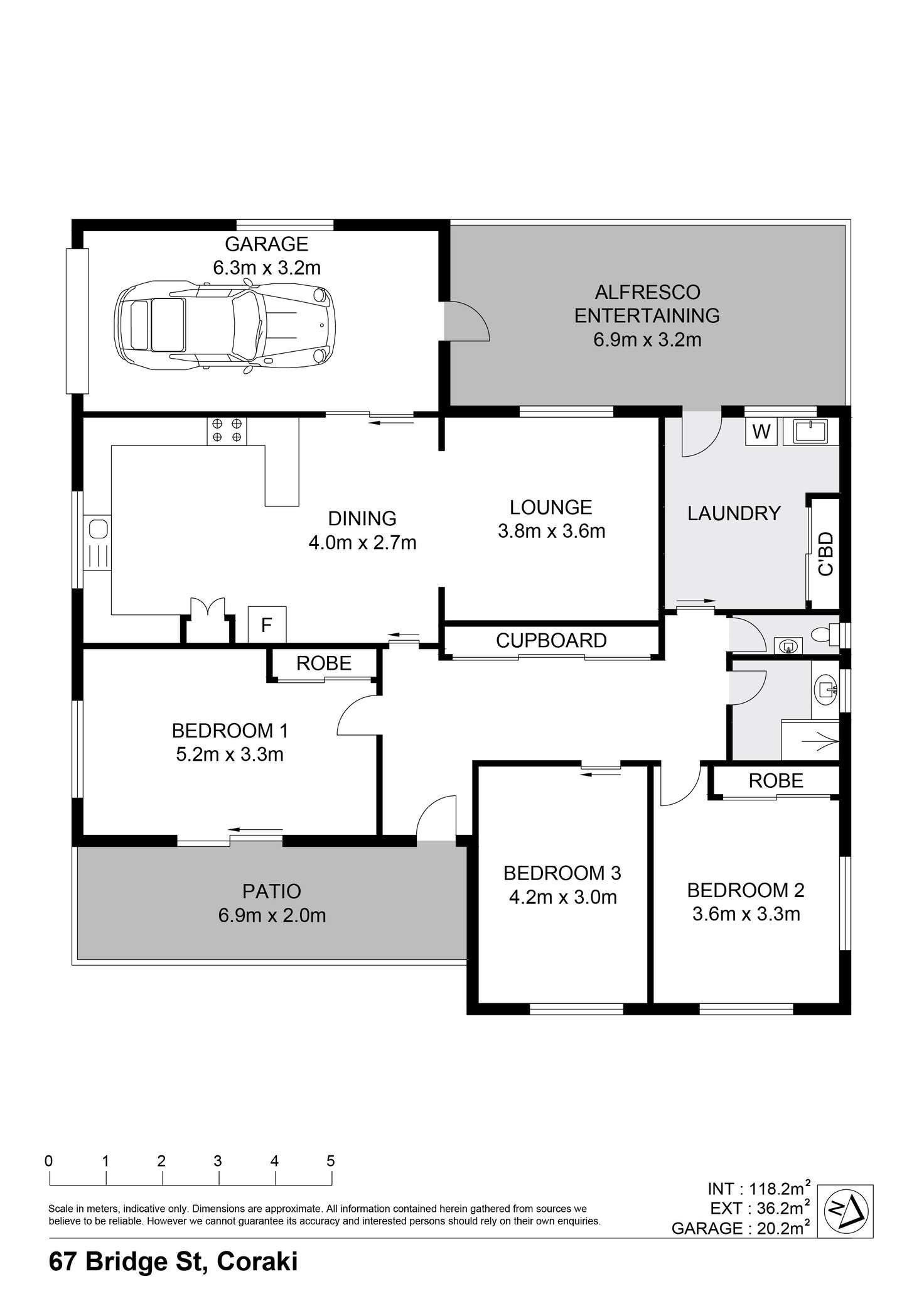Floorplan of Homely house listing, 67 Bridge Street, Coraki NSW 2471