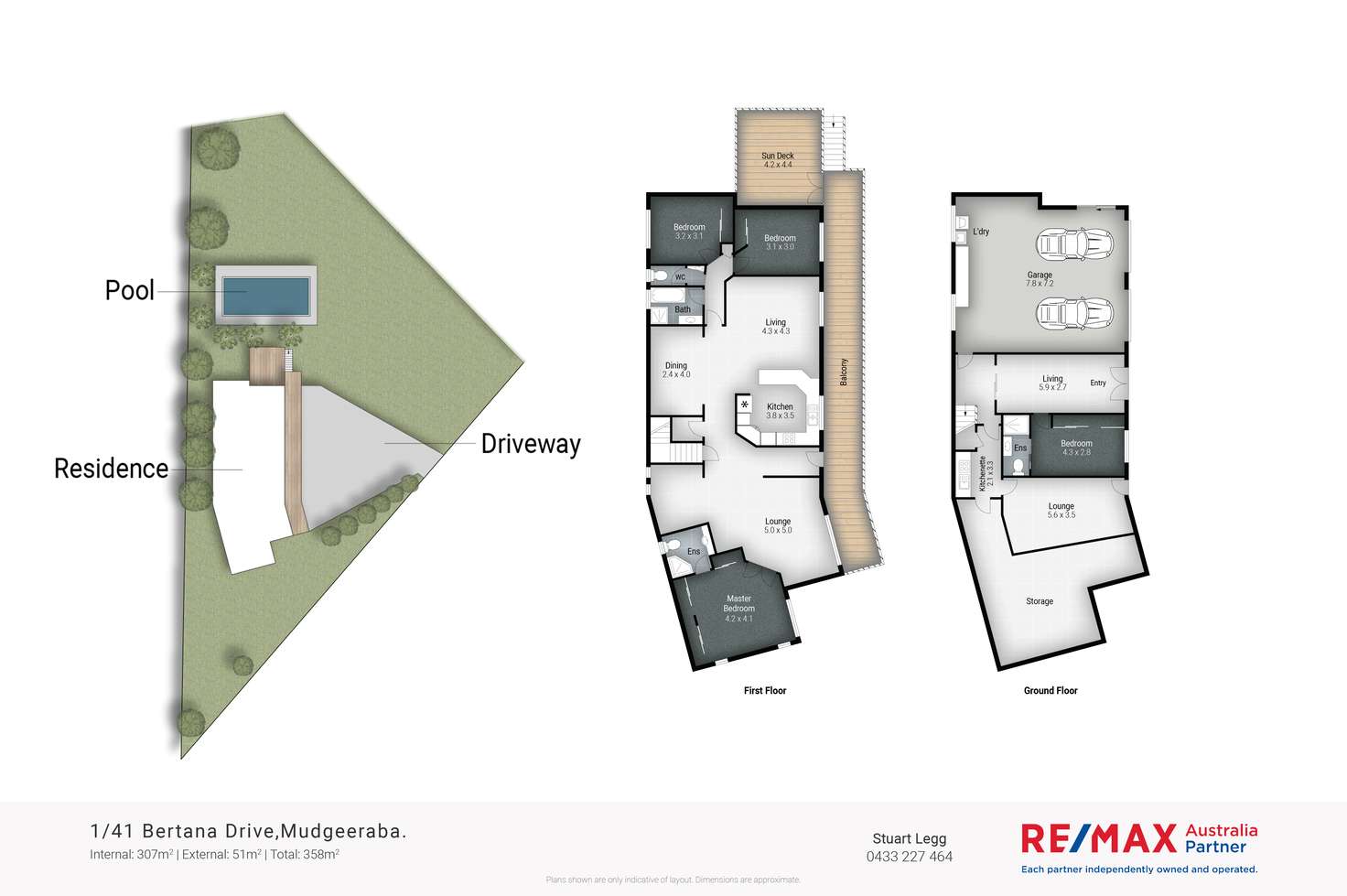 Floorplan of Homely house listing, 1/41 Bertana Dve, Mudgeeraba QLD 4213