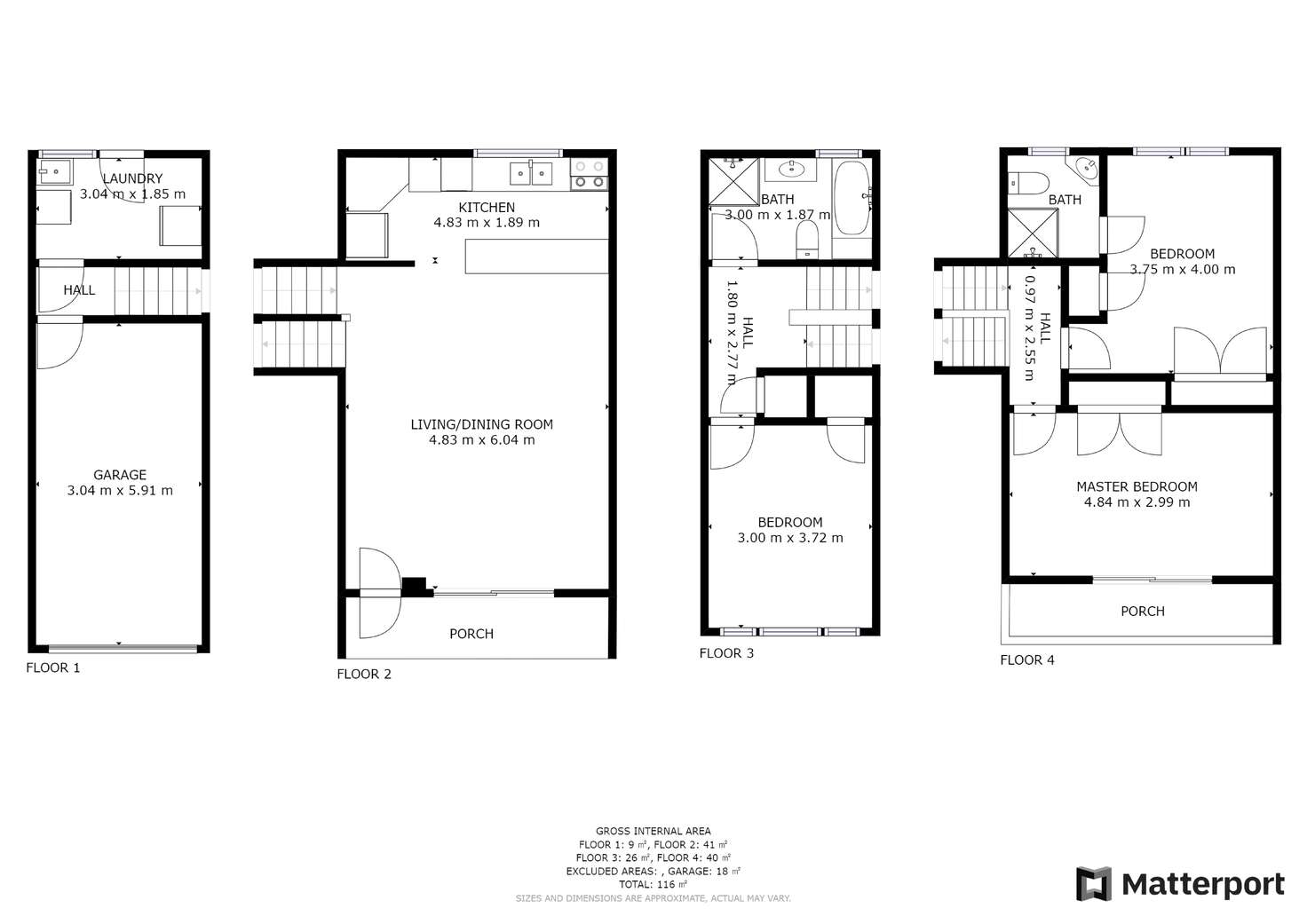 Floorplan of Homely townhouse listing, 10/8-12 Sherwood Close, Mudgeeraba QLD 4213