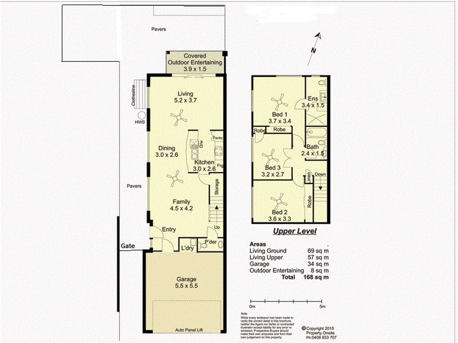 Floorplan of Homely semiDetached listing, 26 Inwood Circuit (106), Merrimac QLD 4226