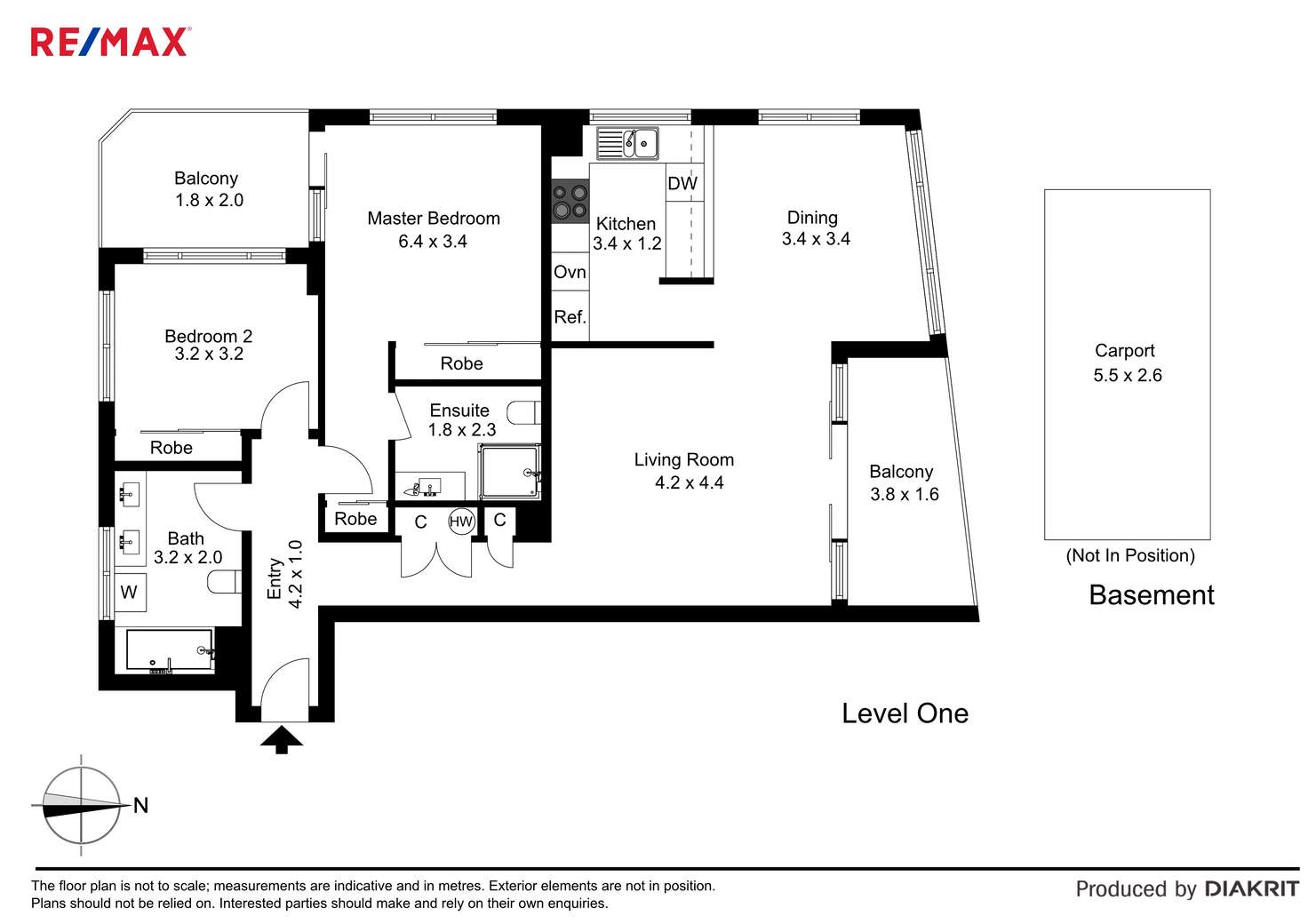Floorplan of Homely apartment listing, 18F/973 Gold Coast Highway, Palm Beach QLD 4221