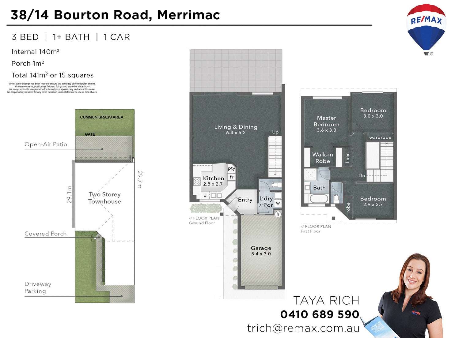 Floorplan of Homely townhouse listing, 38/14 Bourton Rd, Merrimac QLD 4226