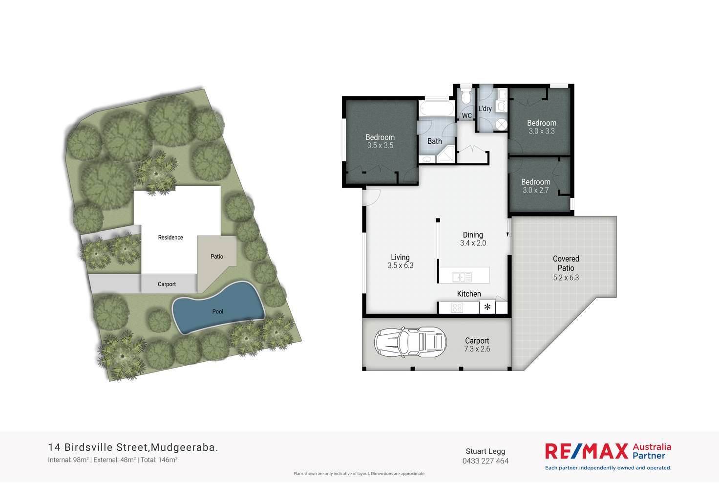 Floorplan of Homely house listing, 14 Birdsville St, Mudgeeraba QLD 4213