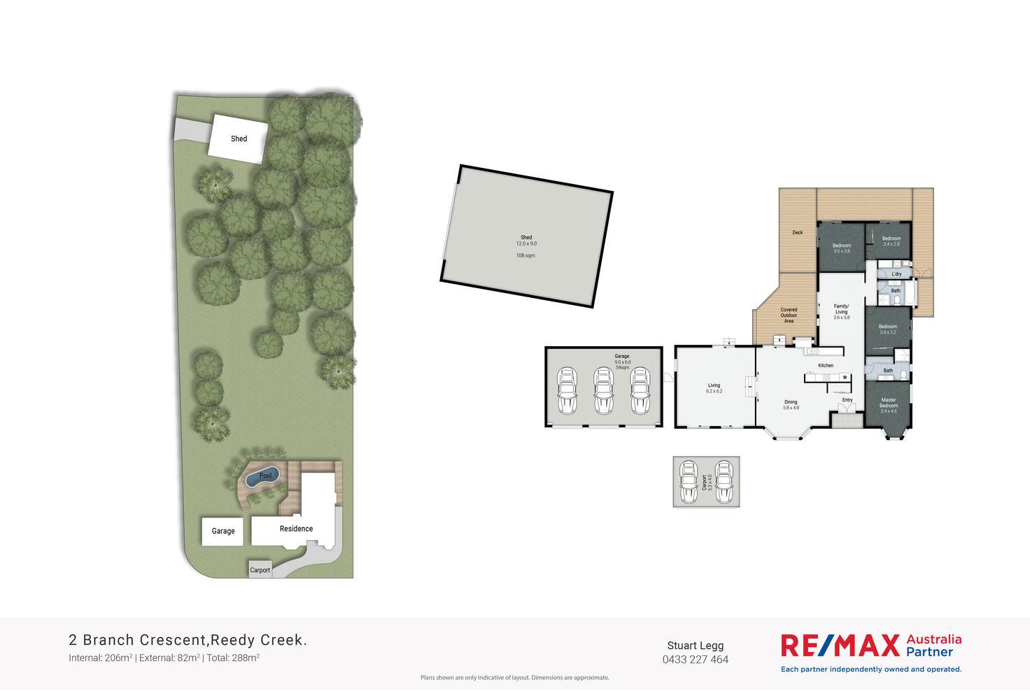 Floorplan of Homely house listing, 2 Branch Cres, Reedy Creek QLD 4227