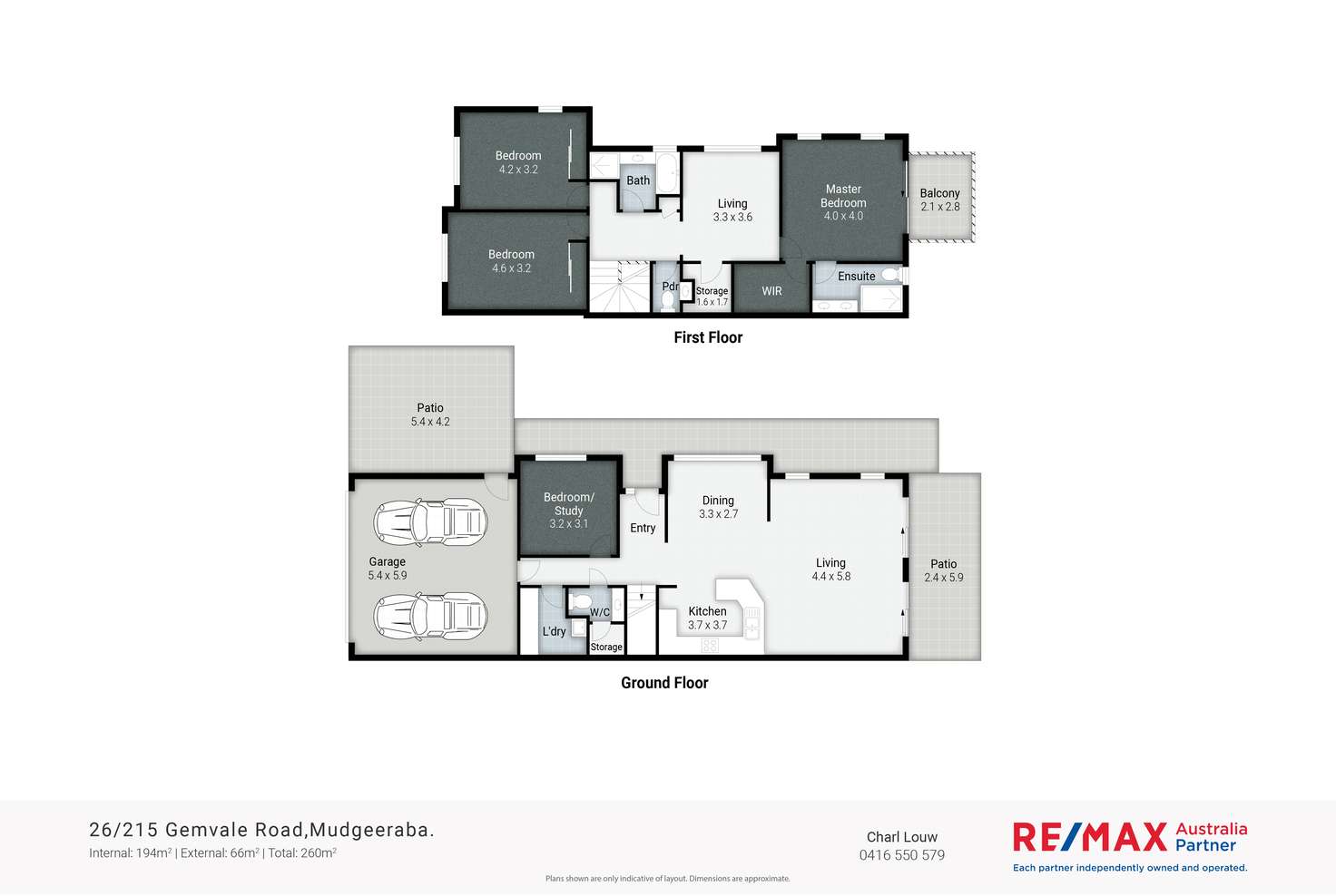 Floorplan of Homely townhouse listing, 26/145 Gemvale Rd, Mudgeeraba QLD 4213
