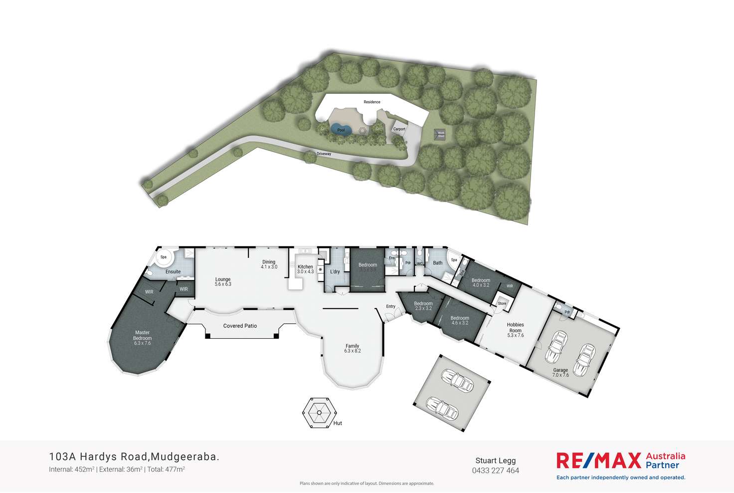 Floorplan of Homely house listing, 103a Hardys Road, Mudgeeraba QLD 4213