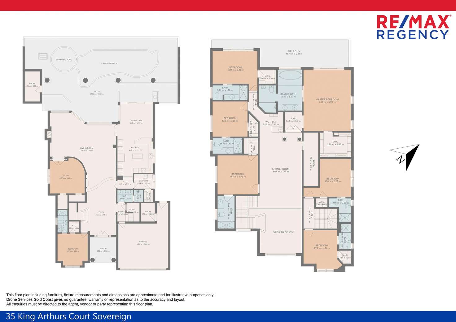 Floorplan of Homely house listing, 35 King Arthurs Court, Paradise Point QLD 4216