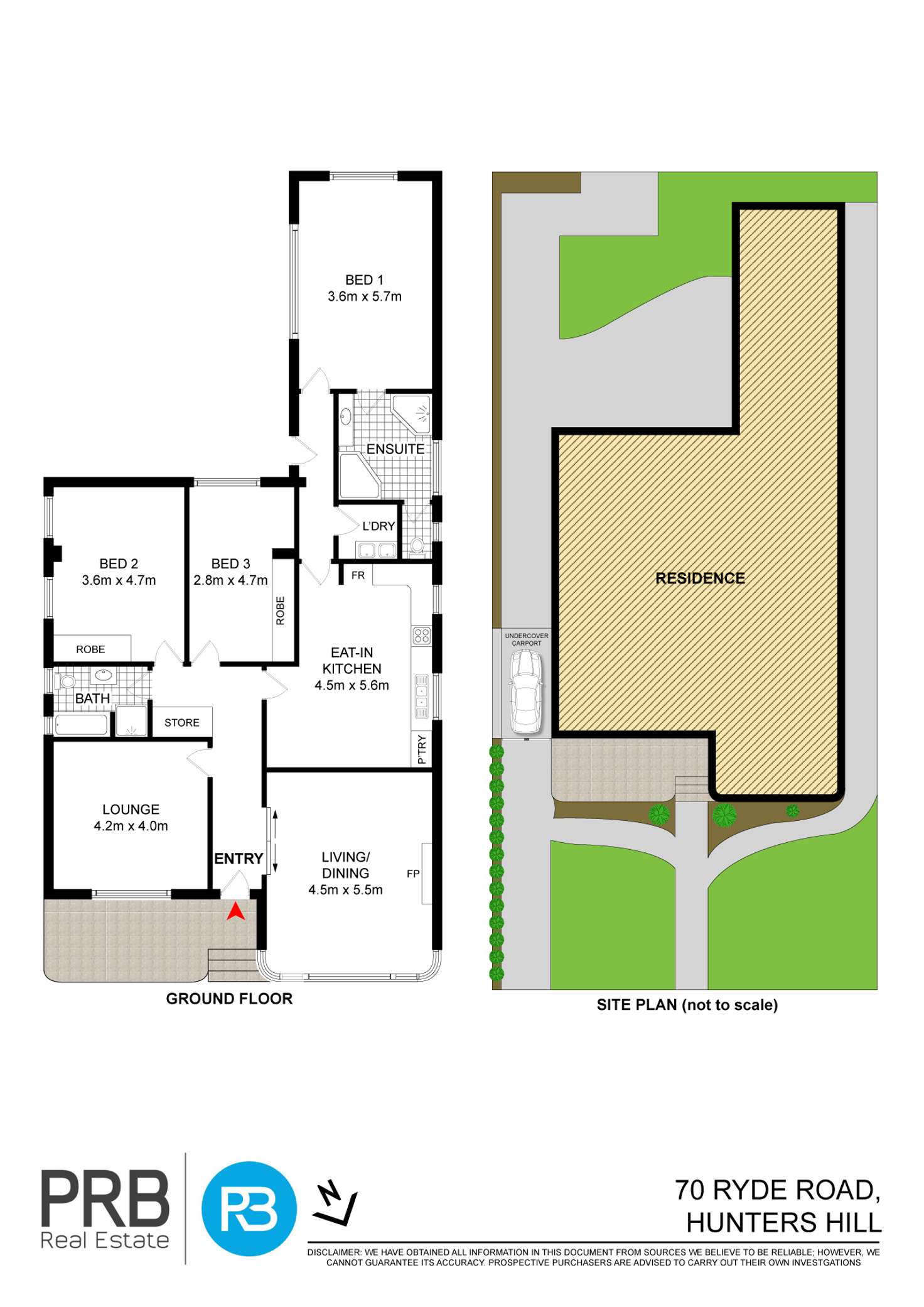 Floorplan of Homely house listing, 70 Ryde Road, Hunters Hill NSW 2110