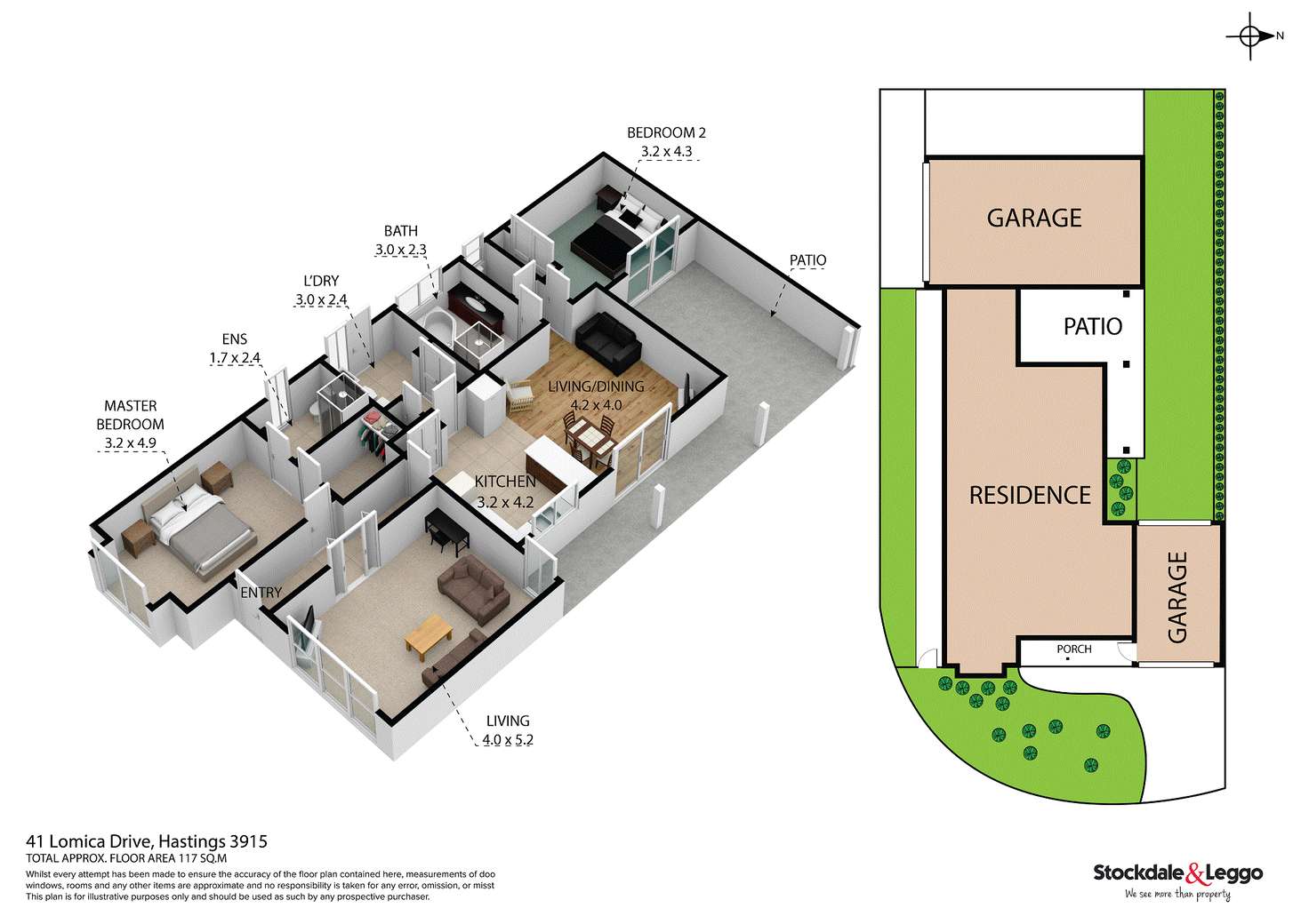 Floorplan of Homely house listing, 41 Lomica Dr, Hastings VIC 3915