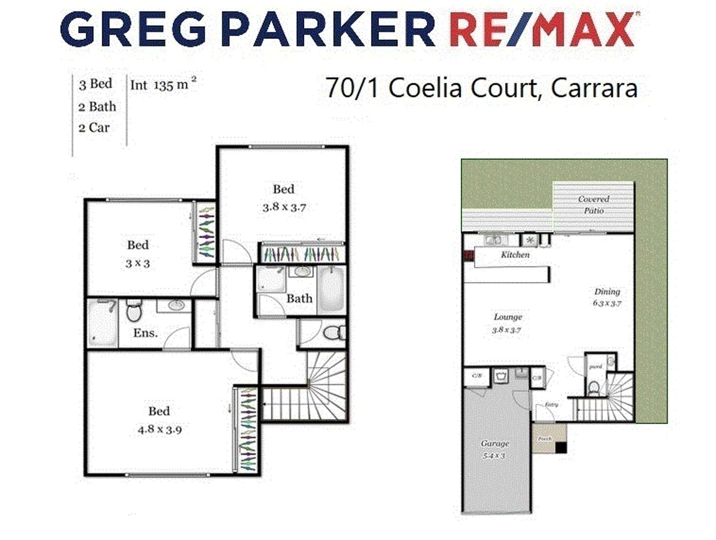 Floorplan of Homely townhouse listing, 70/1 Coelia Court, Carrara QLD 4211