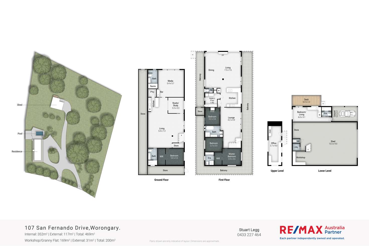 Floorplan of Homely house listing, 107 San Fernando Drive, Worongary QLD 4213