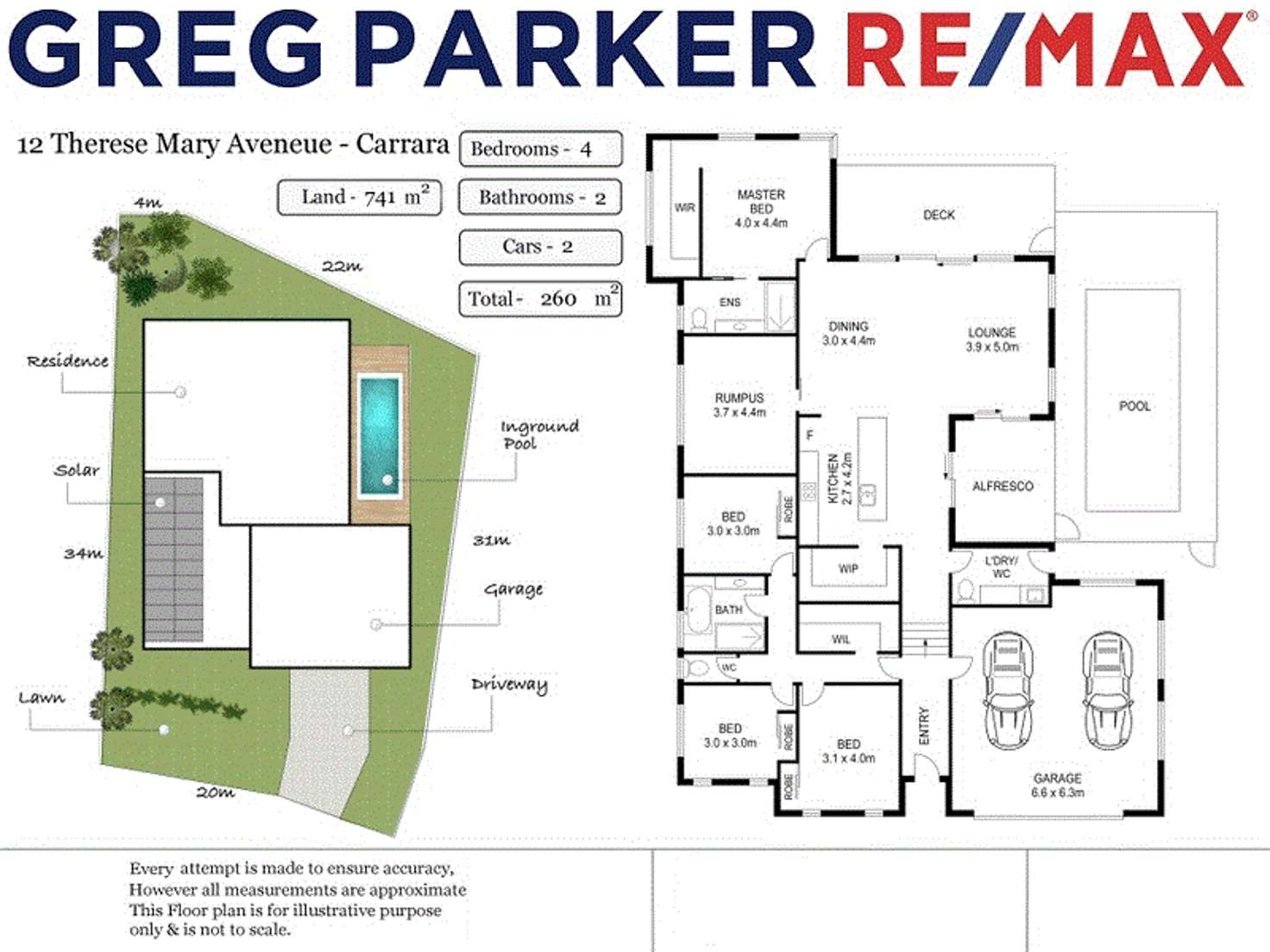 Floorplan of Homely house listing, 12 Therese Mary Ave, Carrara QLD 4211