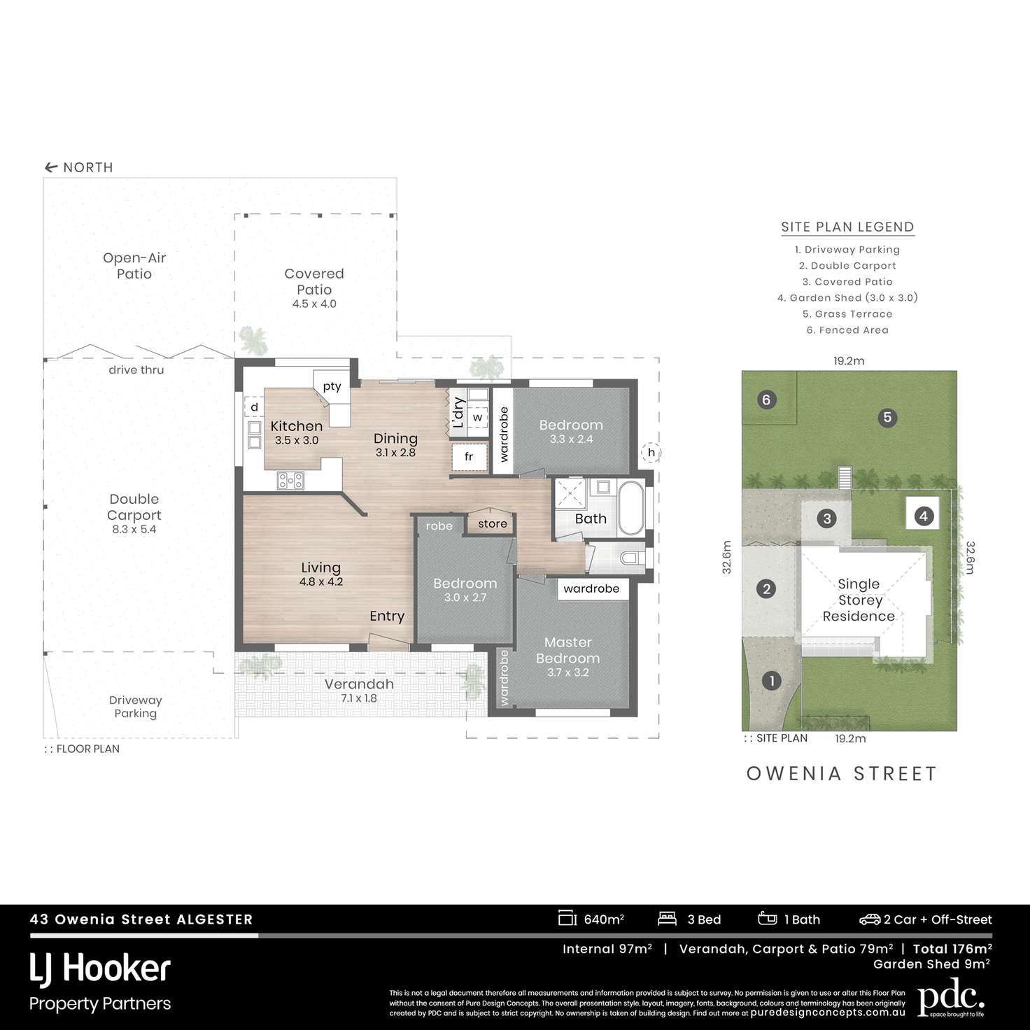 Floorplan of Homely house listing, 43 Owenia Street, Algester QLD 4115