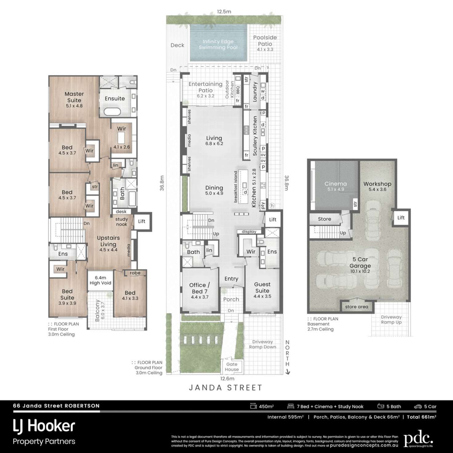 Floorplan of Homely house listing, 66 Janda Street, Robertson QLD 4109