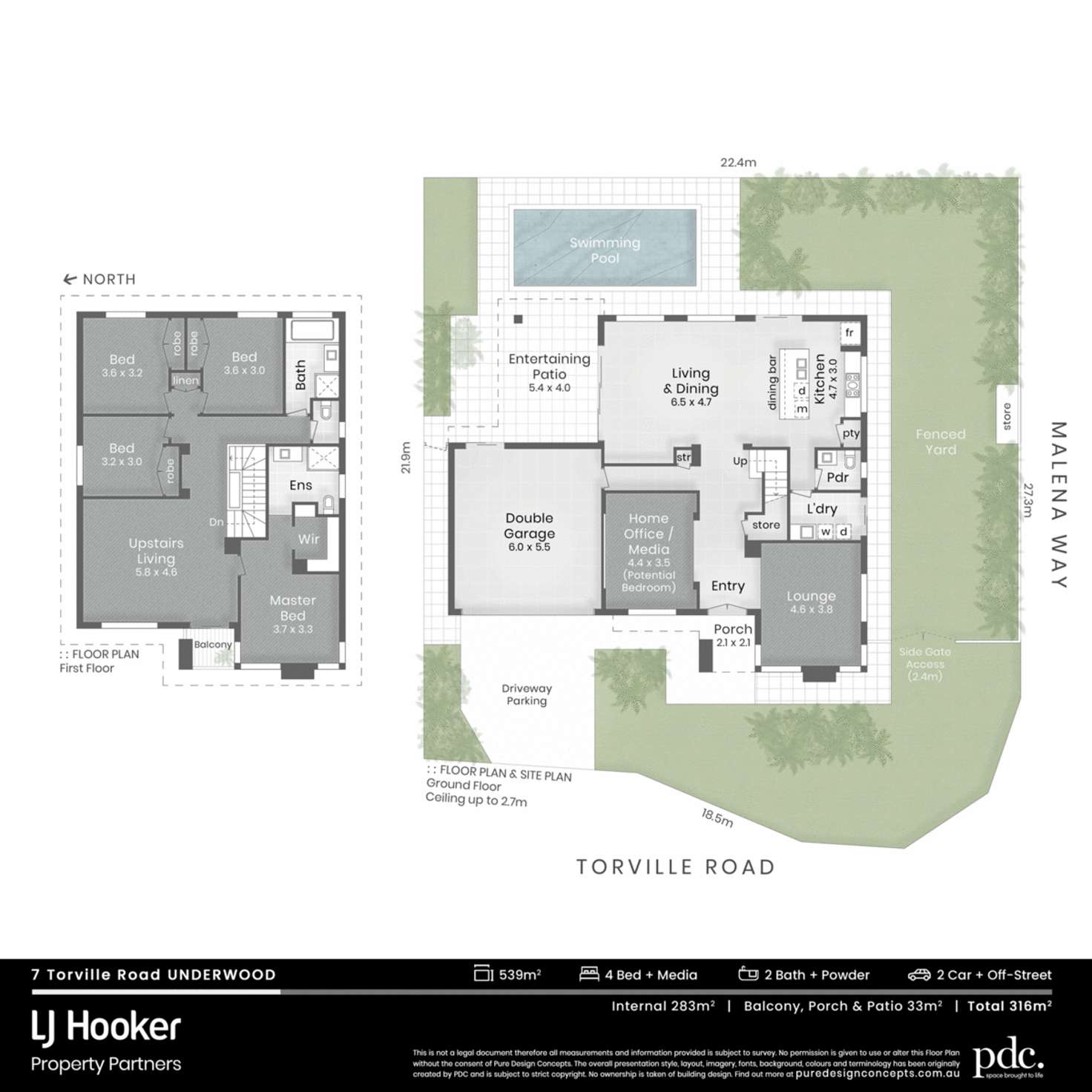 Floorplan of Homely house listing, 7 Torville Road, Underwood QLD 4119