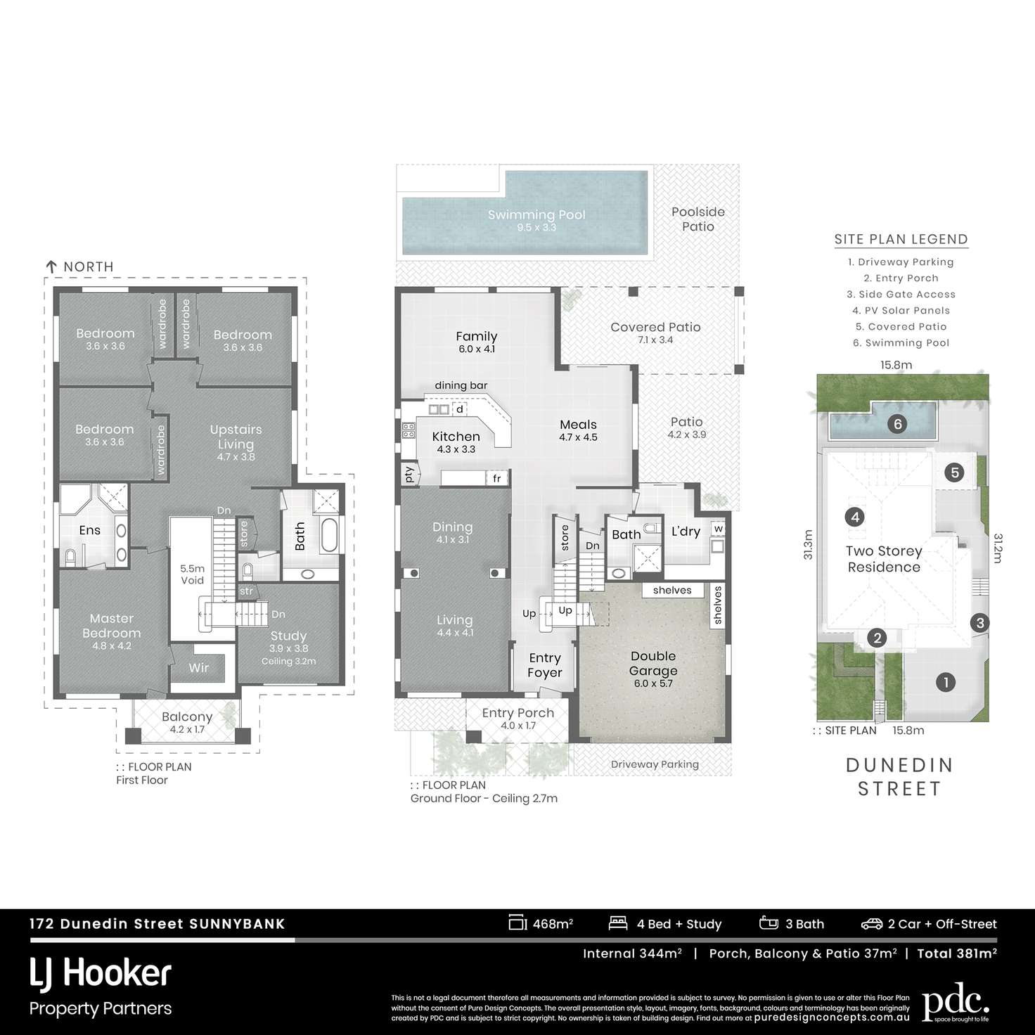 Floorplan of Homely house listing, 172 Dunedin Street, Sunnybank QLD 4109