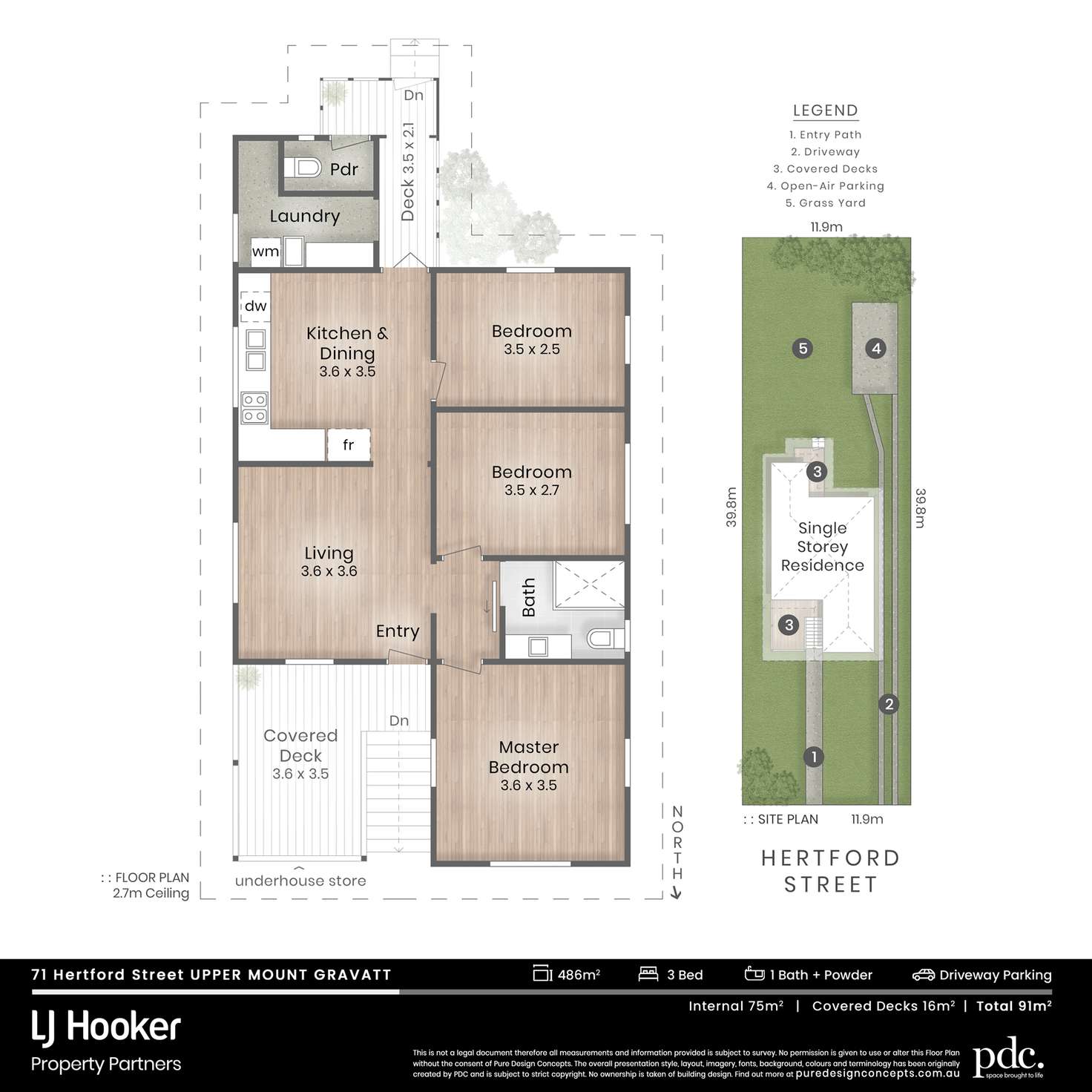 Floorplan of Homely house listing, 71 Hertford Street, Upper Mount Gravatt QLD 4122