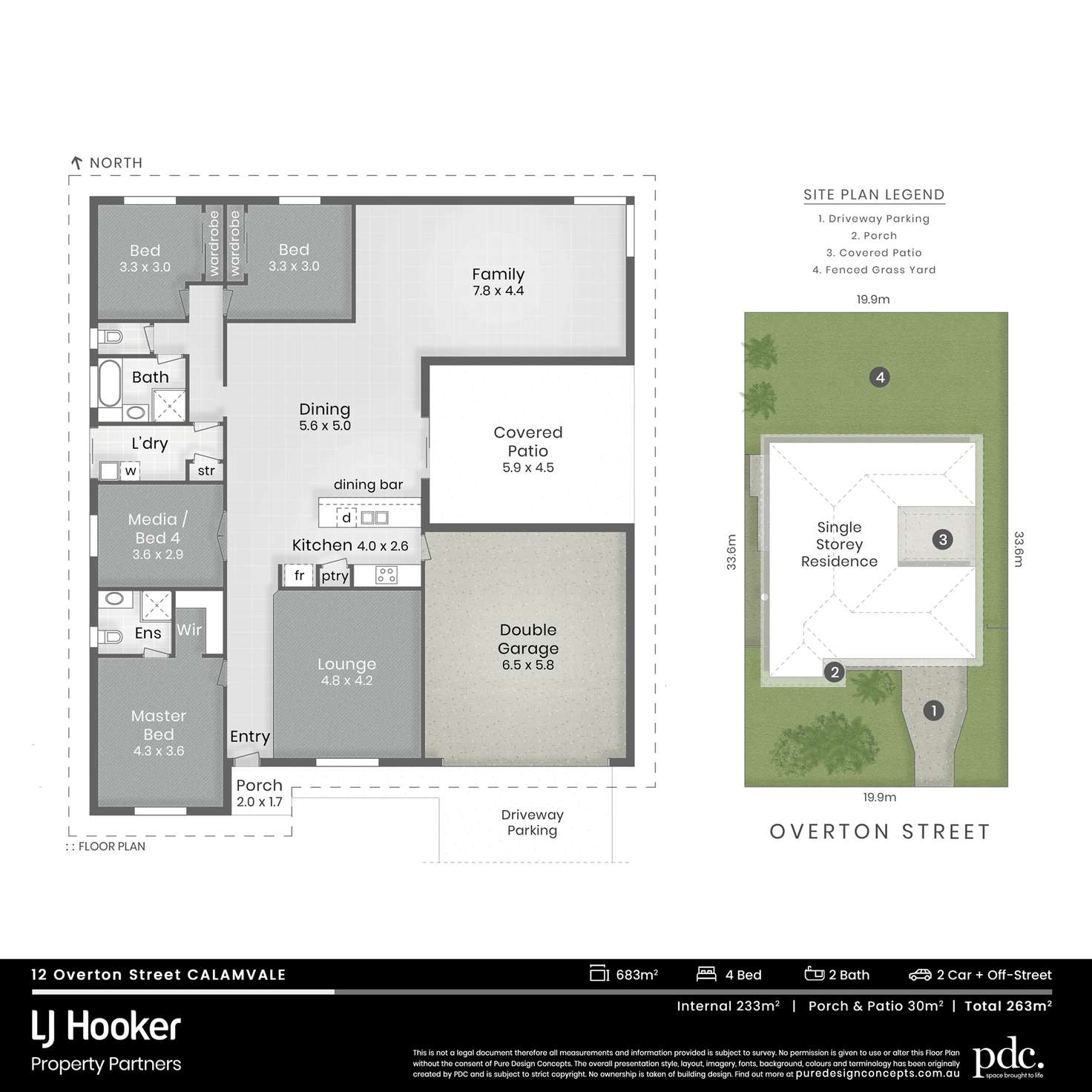 Floorplan of Homely house listing, 12 Overton Street, Calamvale QLD 4116