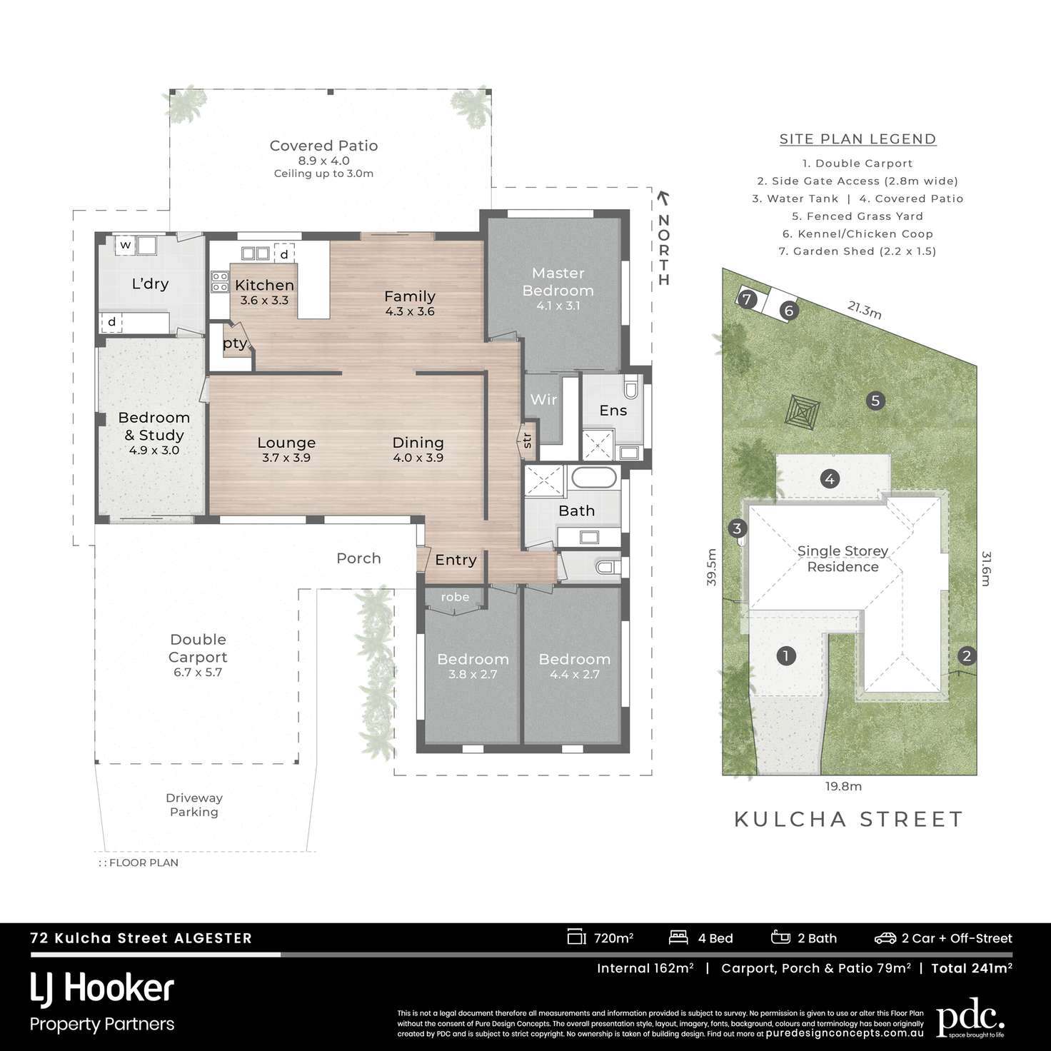Floorplan of Homely house listing, 72 Kulcha Street, Algester QLD 4115