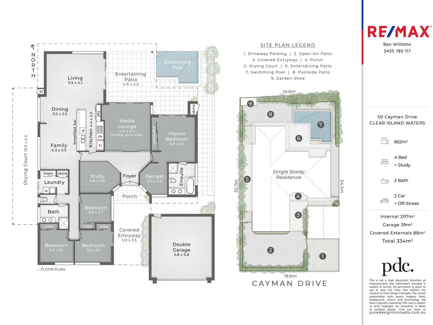Floorplan of Homely house listing, 50 Cayman Drive, Clear Island Waters QLD 4226