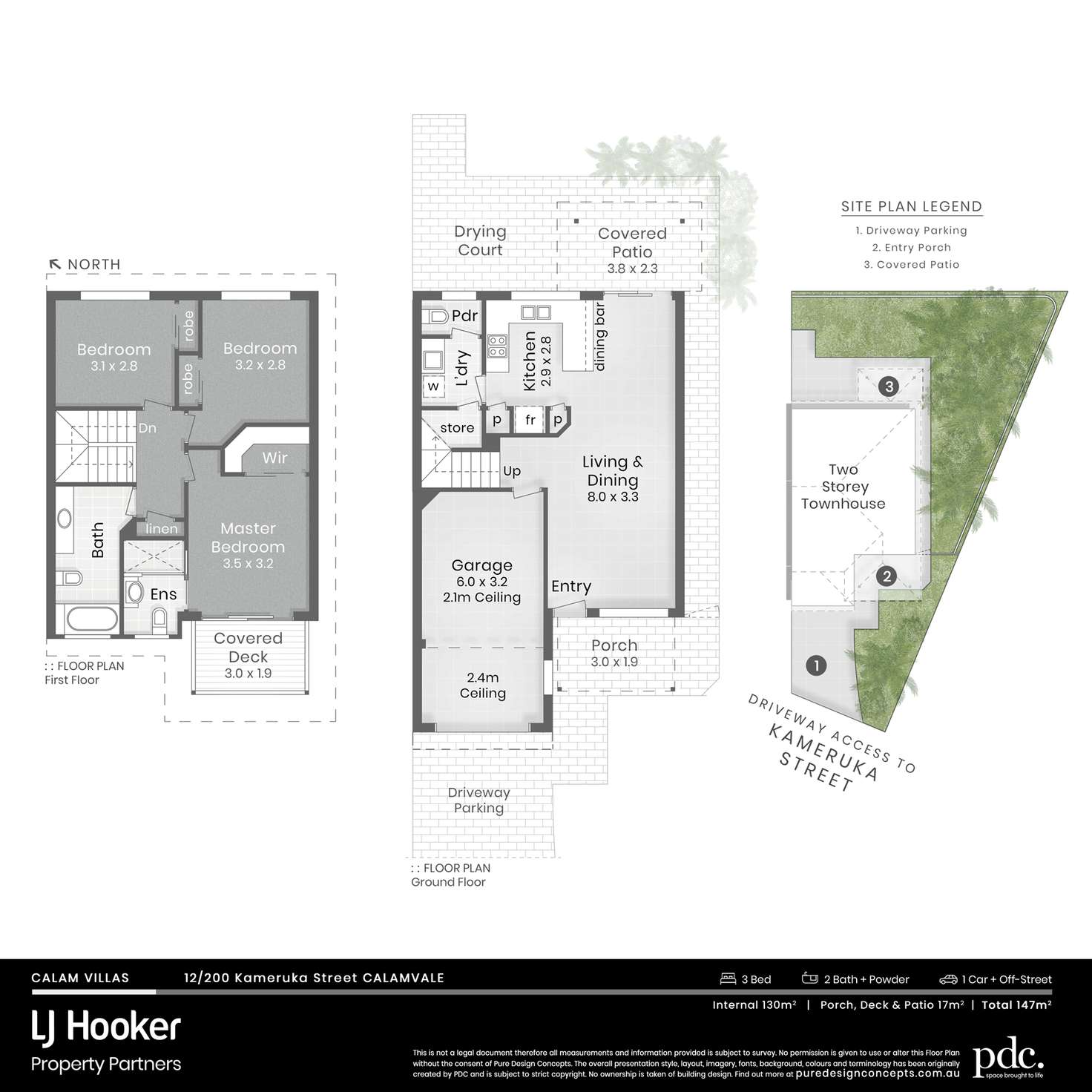 Floorplan of Homely townhouse listing, 12/200 Kameruka Street, Calamvale QLD 4116