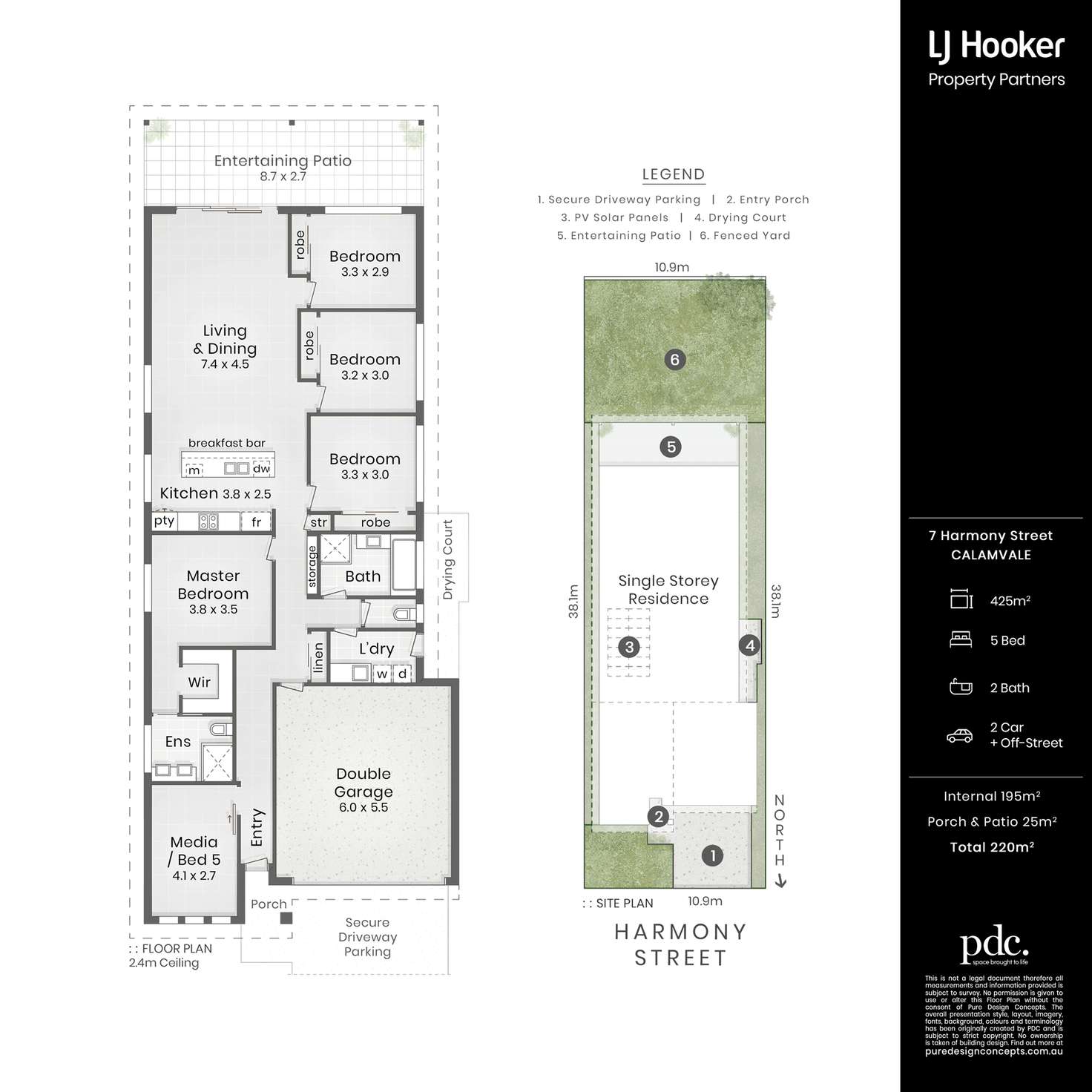Floorplan of Homely house listing, 7 Harmony Street, Calamvale QLD 4116