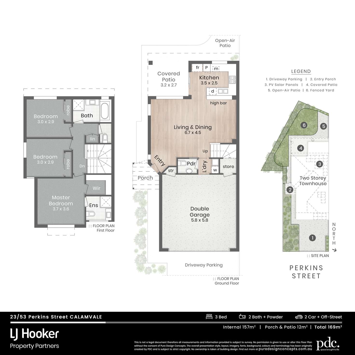 Floorplan of Homely townhouse listing, 23/53 Perkins Street, Calamvale QLD 4116