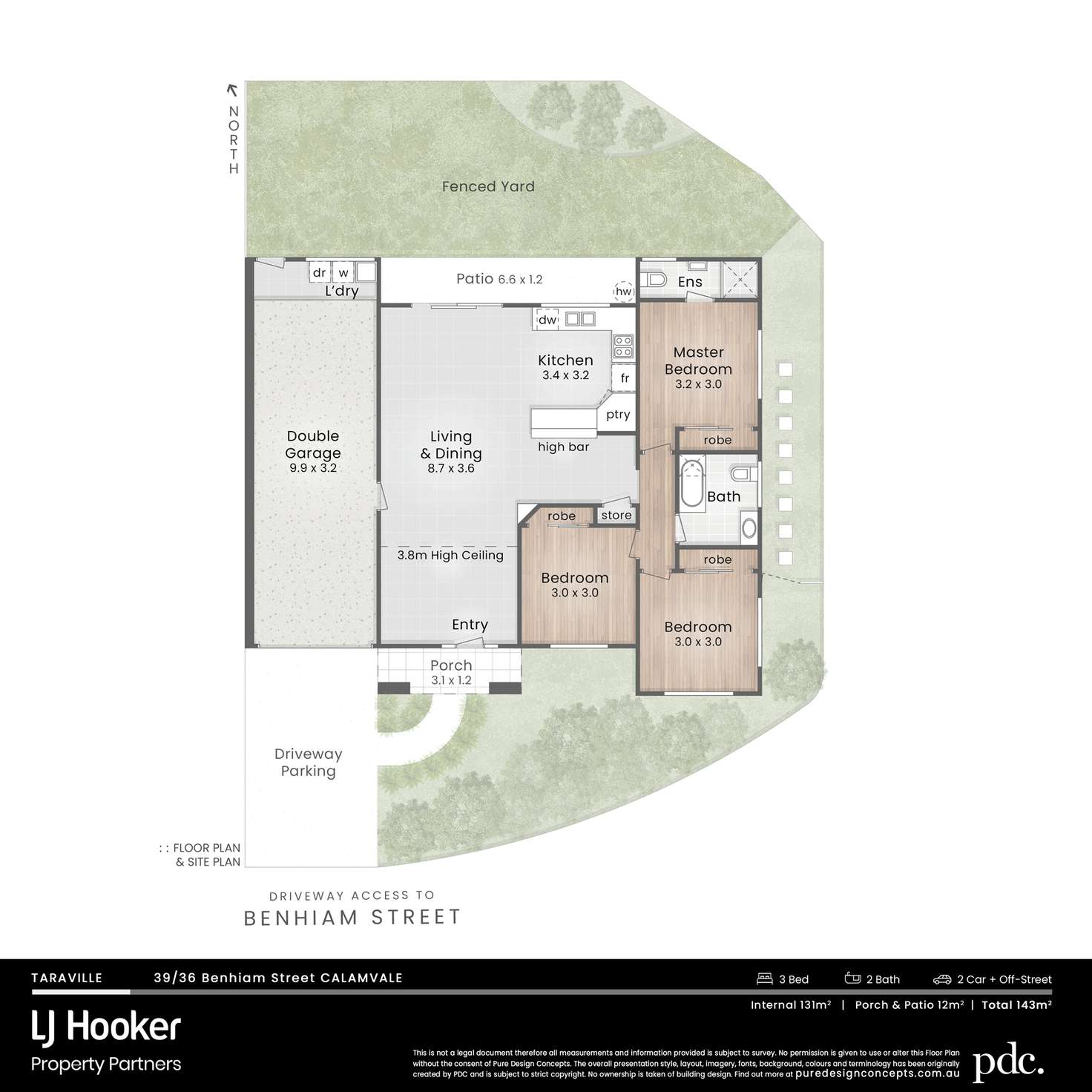 Floorplan of Homely townhouse listing, 39/36 Benhiam Street, Calamvale QLD 4116