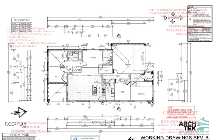 Floorplan of Homely house listing, 6 Foxtail Circuit, Wallan VIC 3756