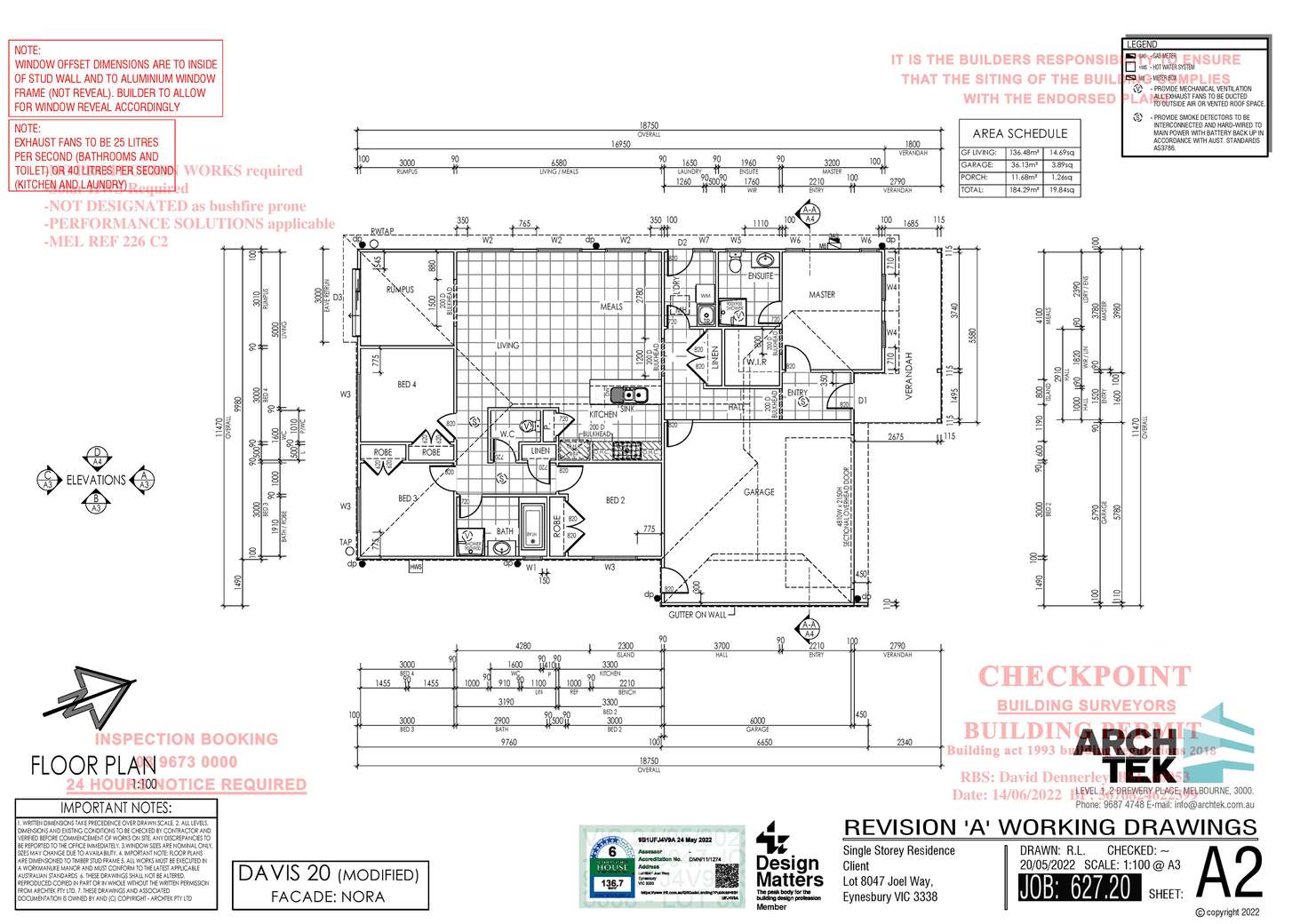 Floorplan of Homely house listing, 9 Joel Way, Eynesbury VIC 3338