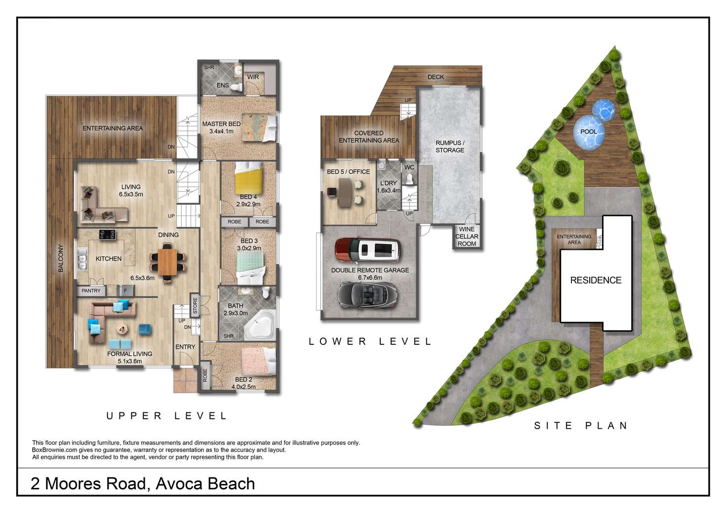 Floorplan of Homely house listing, 2 Moores Road, Avoca Beach NSW 2251