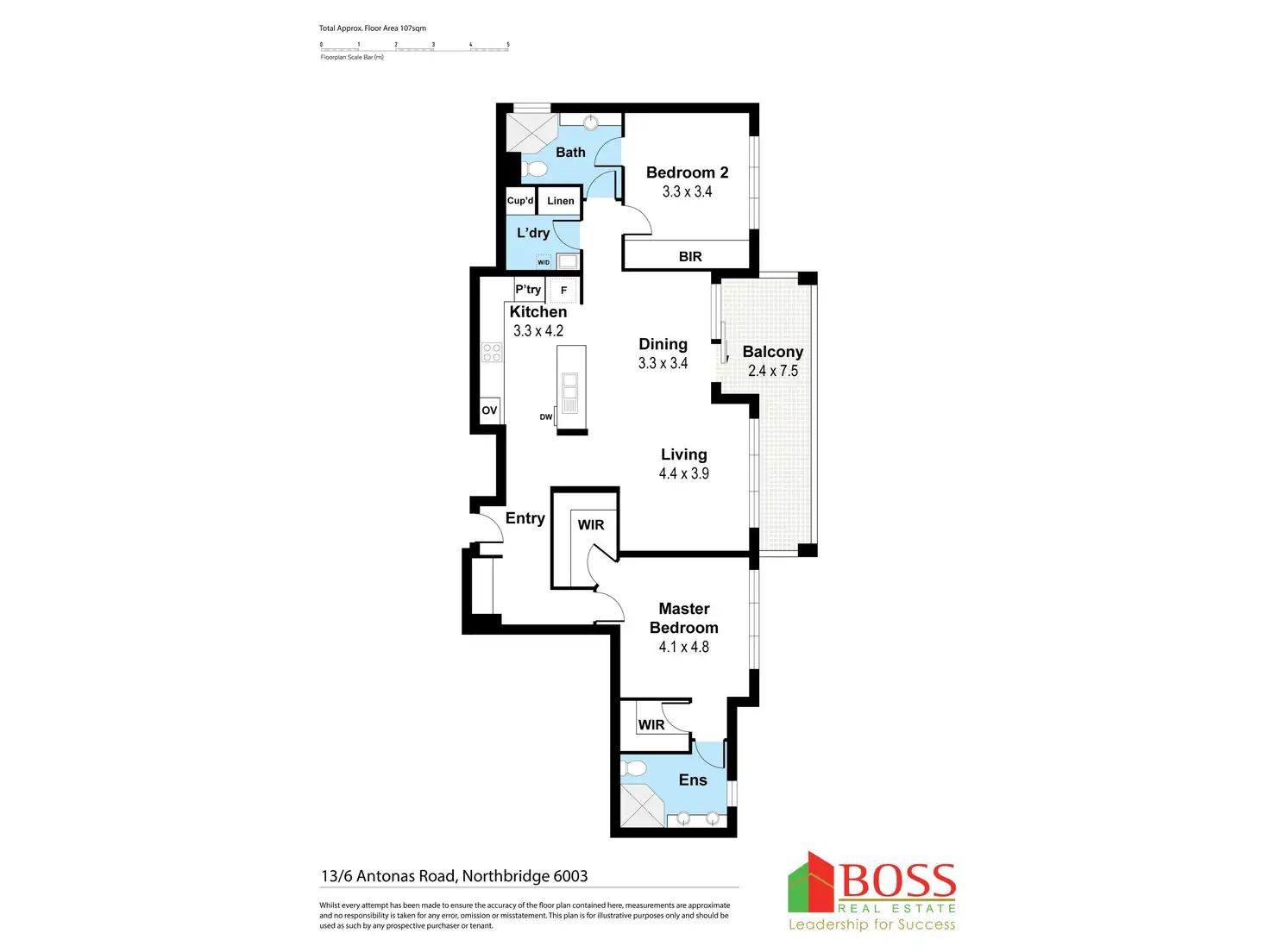 Leased Apartment 19/6 Antonas Road, Northbridge WA 6003 Dec 13, 2023