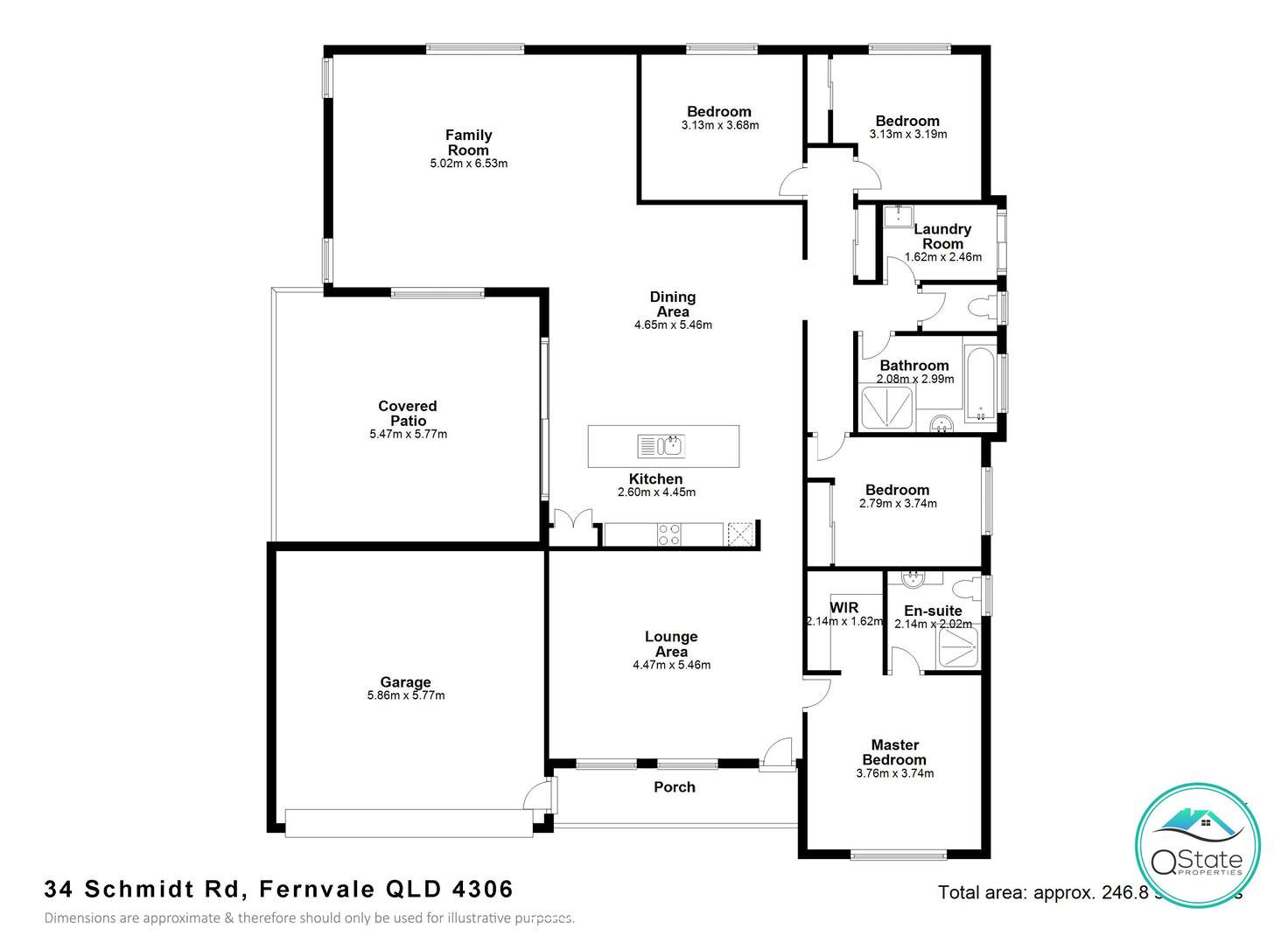 Floorplan of Homely house listing, 34 Schmidt Road, Fernvale QLD 4306