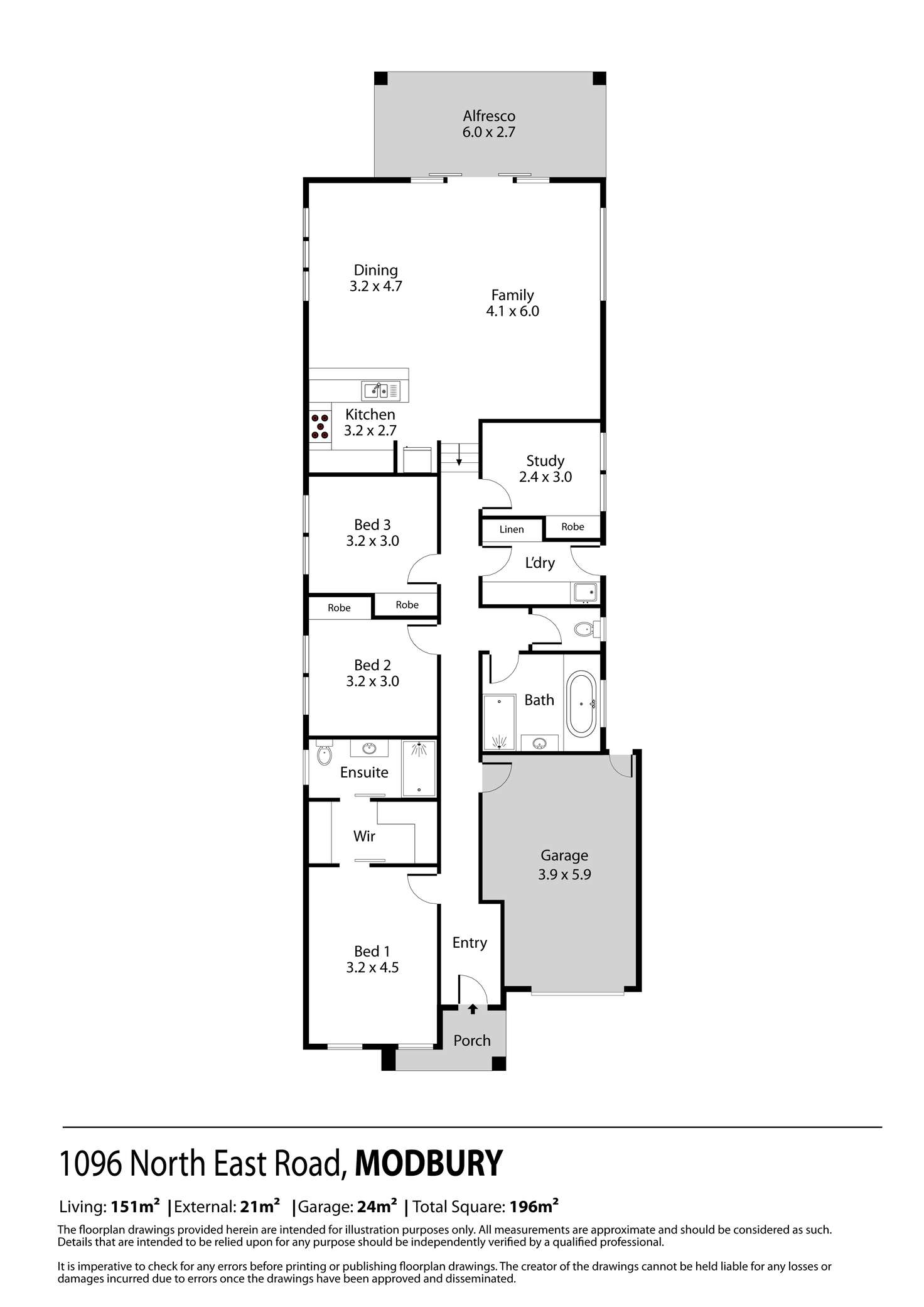 Floorplan of Homely house listing, 1096A North East Road, Modbury SA 5092
