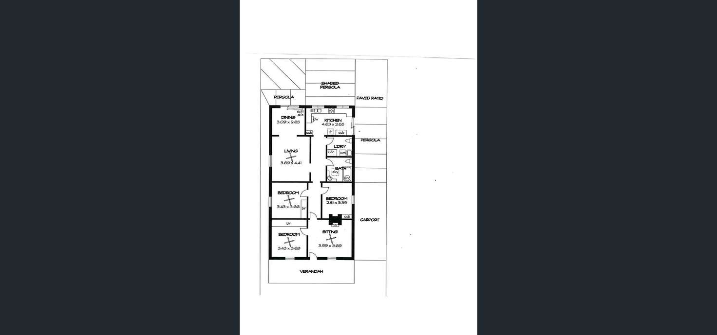 Floorplan of Homely house listing, 38 George Street, Payneham SA 5070