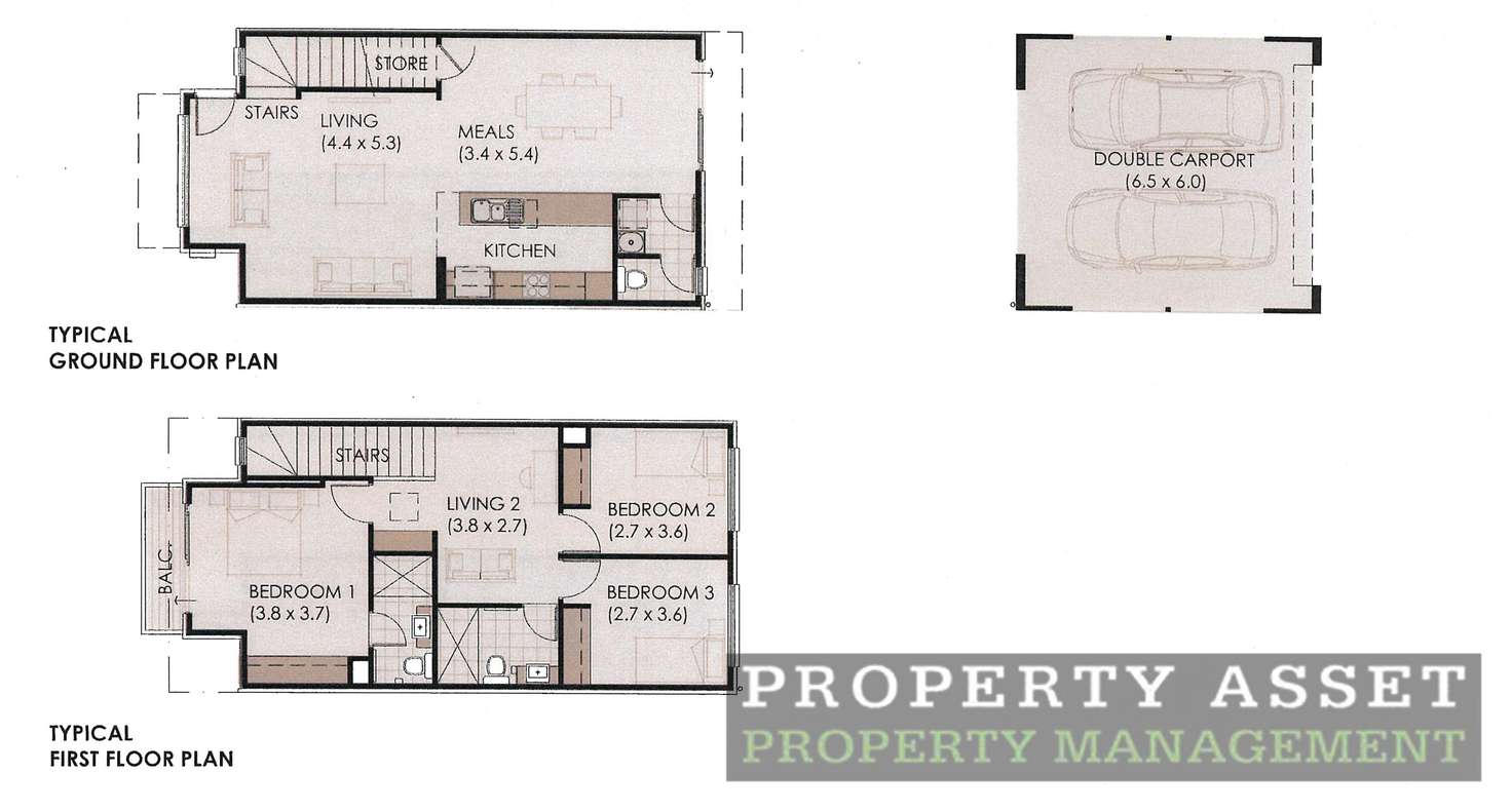 Floorplan of Homely townhouse listing, 5 Welsley Lane, Seaford Meadows SA 5169