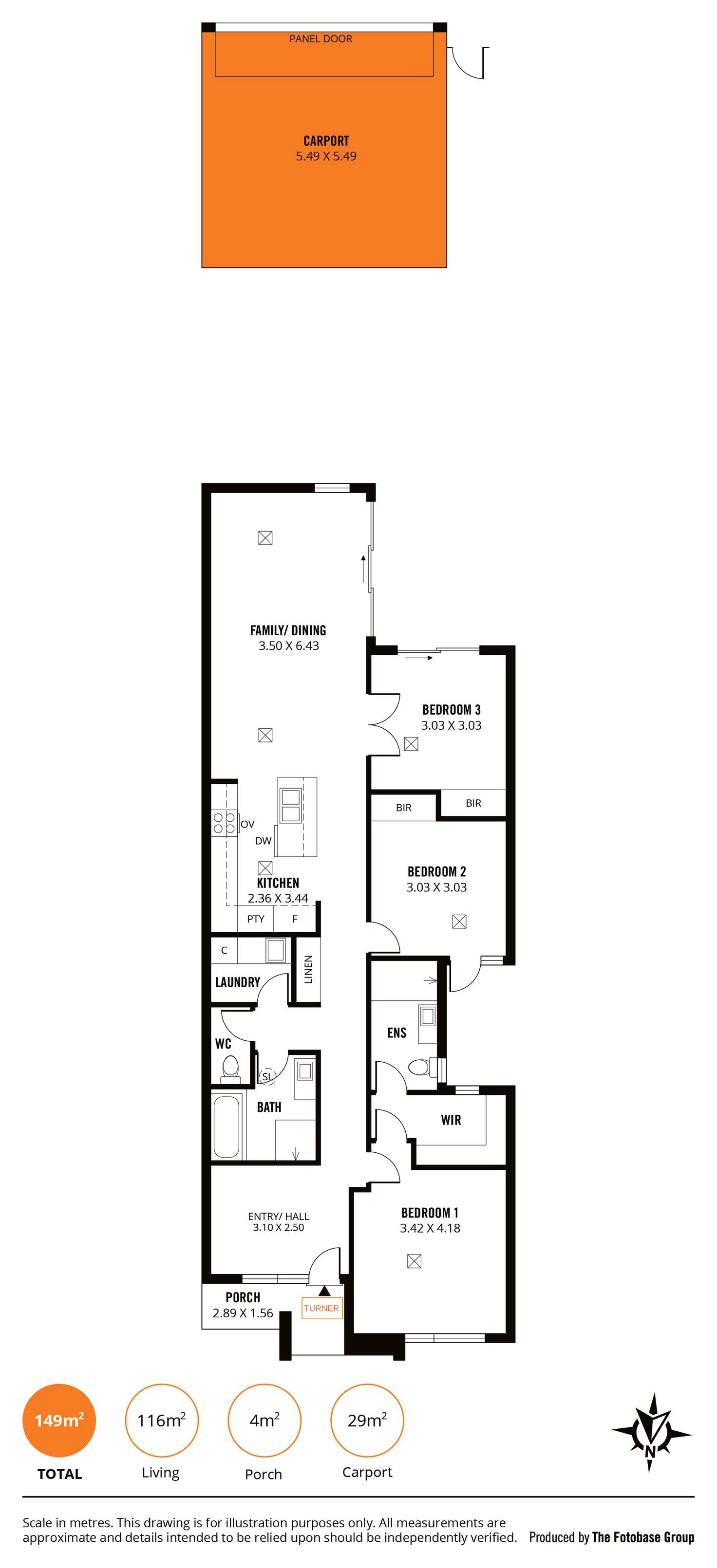 Floorplan of Homely house listing, 17 Sauble Lane, Seaford Heights SA 5169