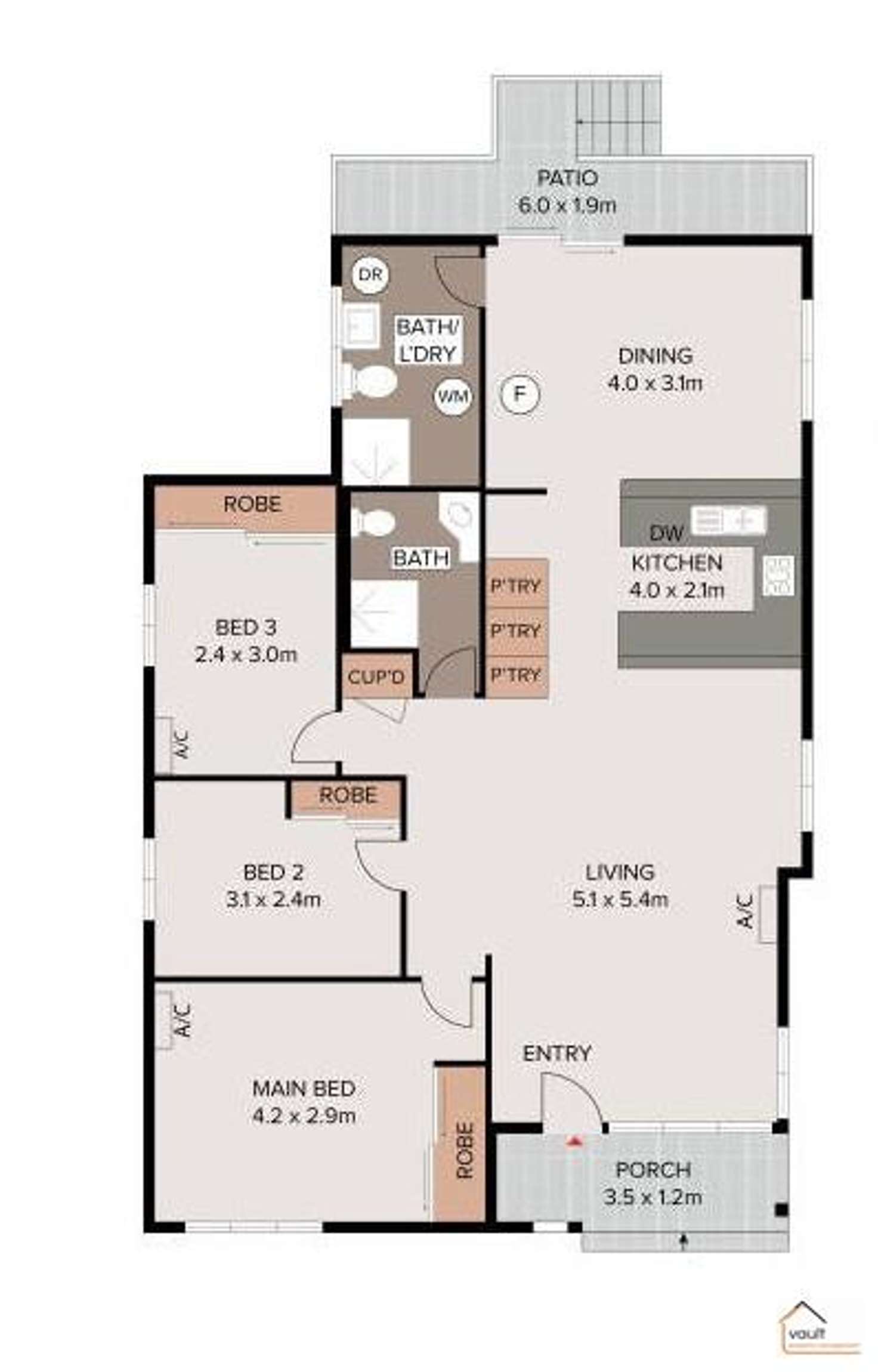Floorplan of Homely house listing, 16 Brain Avenue, Lurnea NSW 2170