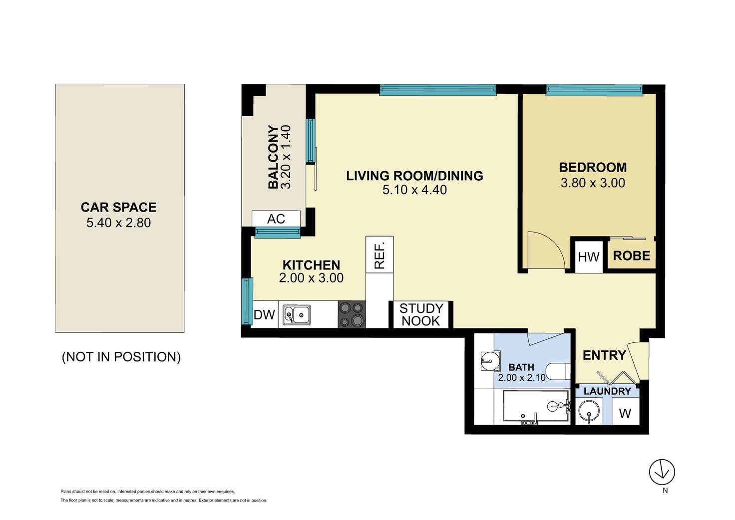 Floorplan of Homely apartment listing, 305/36 Darling Street, South Yarra VIC 3141