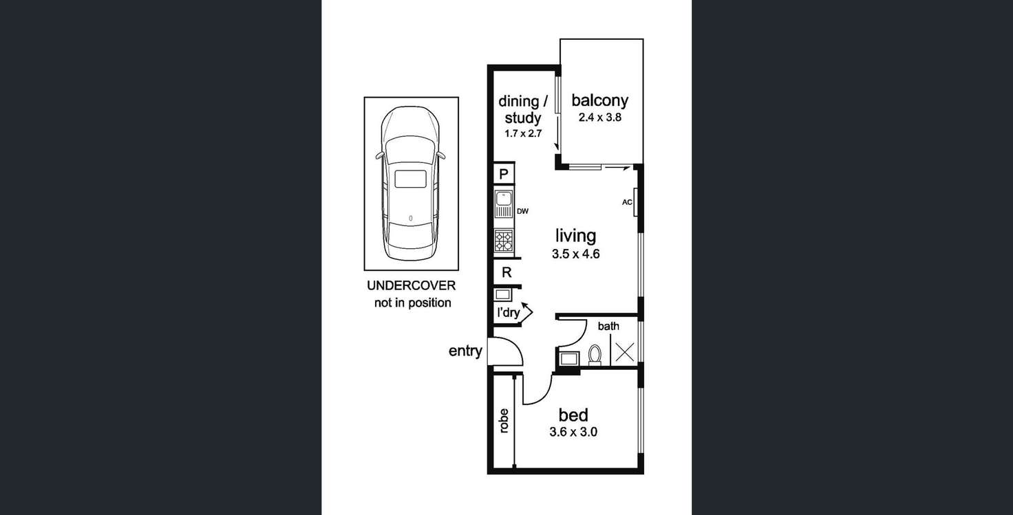 Floorplan of Homely apartment listing, 107/48 Pakington Street, Kew VIC 3101
