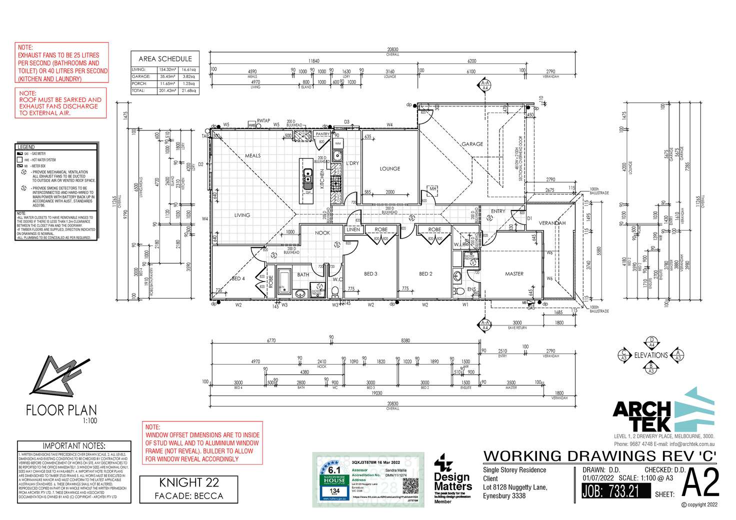 Floorplan of Homely house listing, 3 Nuggety Lane, Eynesbury VIC 3338