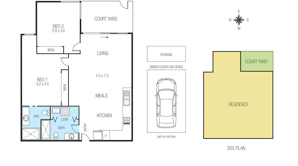 Floorplan of Homely apartment listing, 14C/168 Victoria Road, Northcote VIC 3070