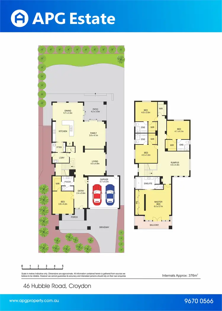 Floorplan of Homely house listing, 46 Hubble Road, Croydon VIC 3136