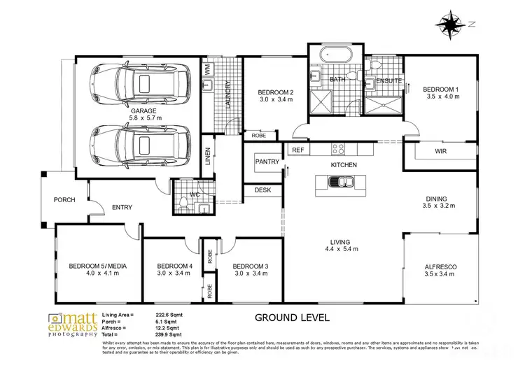 Floorplan of Homely house listing, 7 Miriam Lane, Middle Ridge QLD 4350