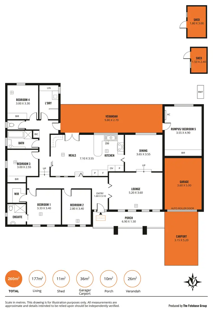 Floorplan of Homely house listing, 23 Nioka Road, Dernancourt SA 5075