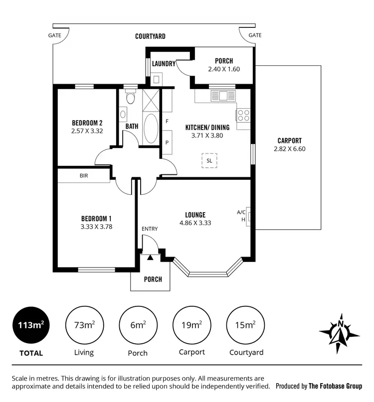 Floorplan of Homely house listing, 1/5-7 Morley Street, Glenelg South SA 5045