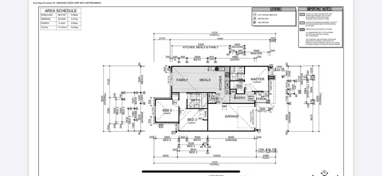 Floorplan of Homely house listing, 50 Cobungra Road, Weir Views VIC 3338